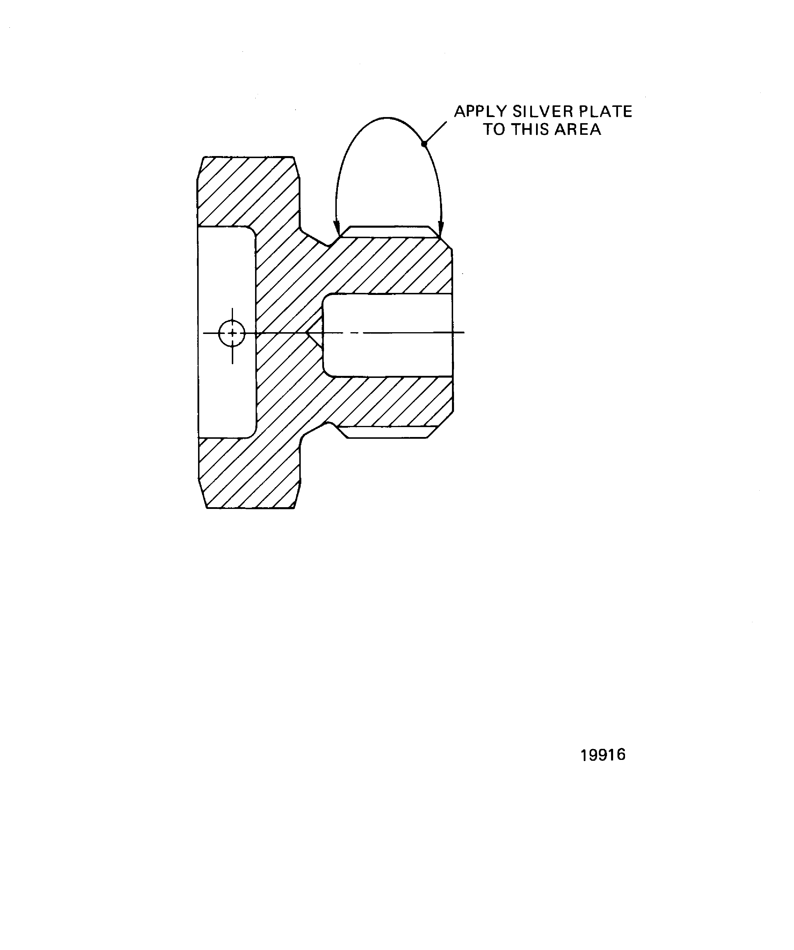 Replace the silver plate on the diffuser
case assembly plug