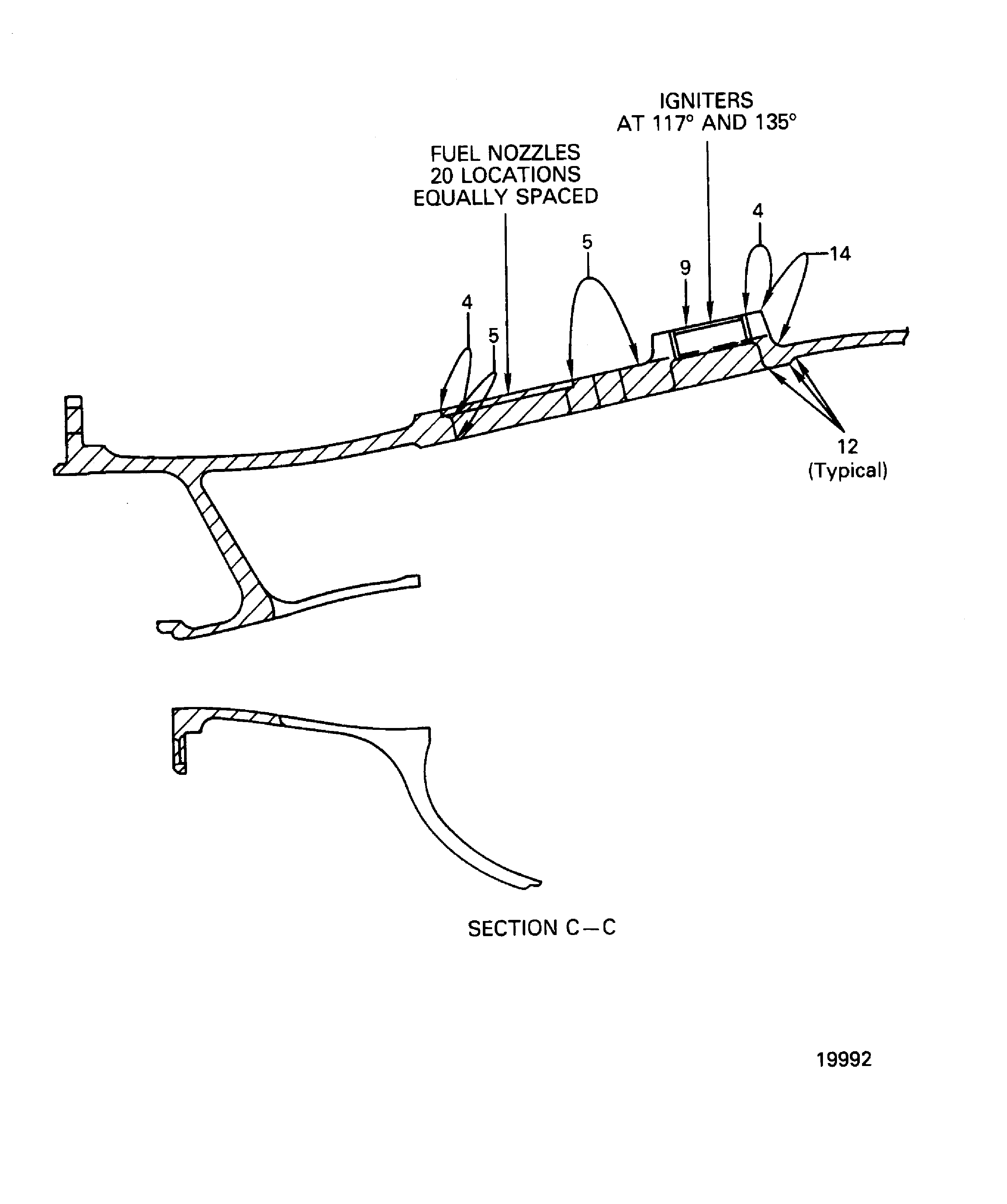 Diffuser case blend repair requirements