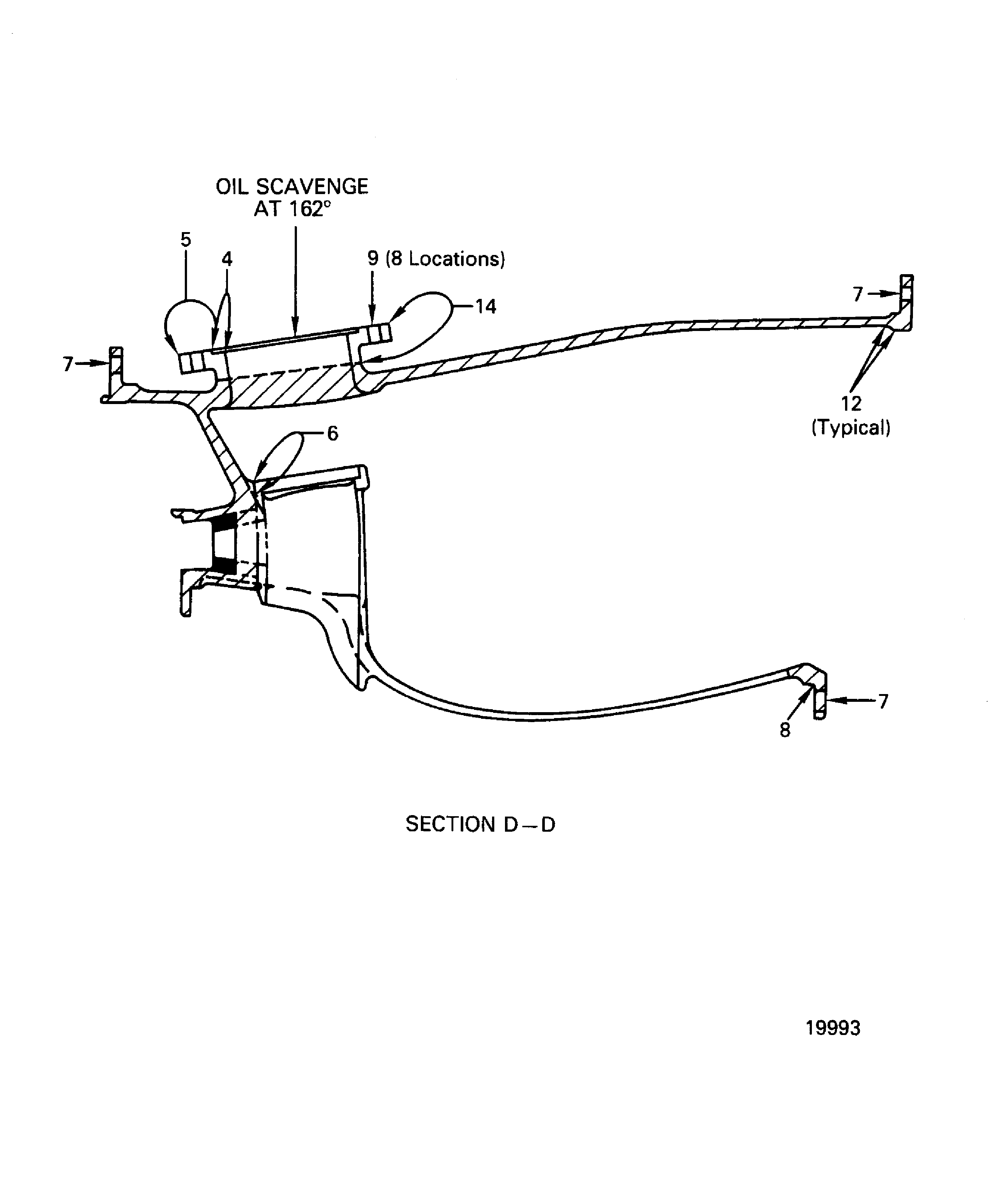 Diffuser case blend repair requirements