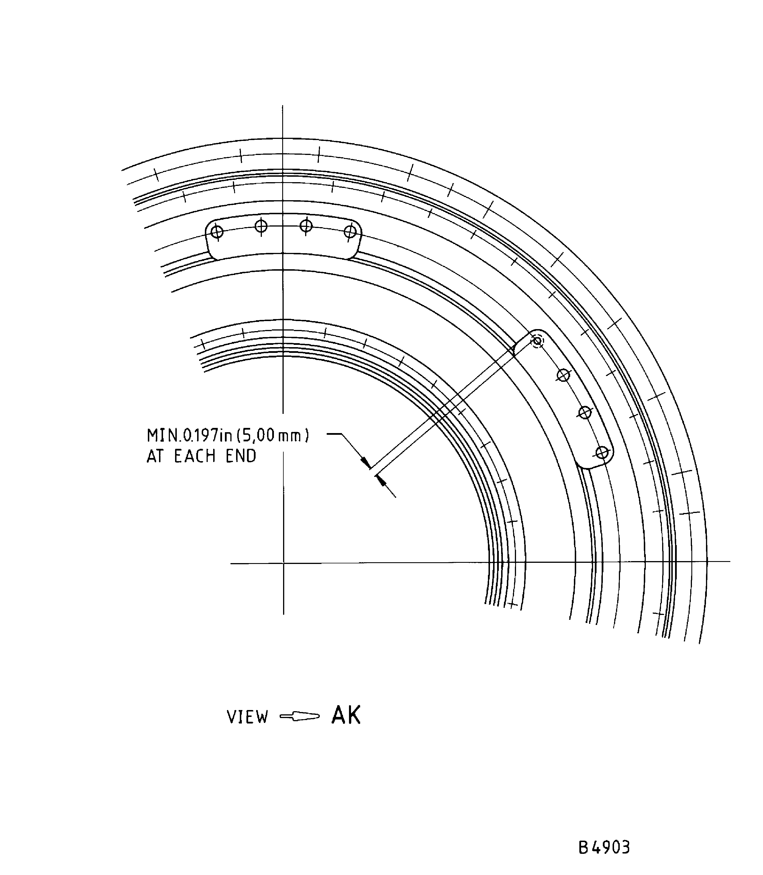 Repair Details and Dimensions - Assembly B