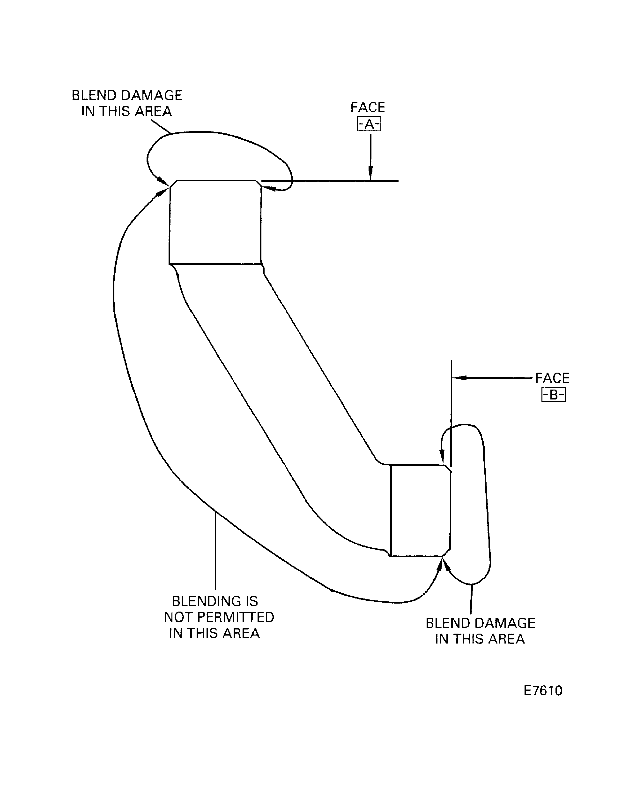 No.4 Bearing Cooling Tube Blend Repair