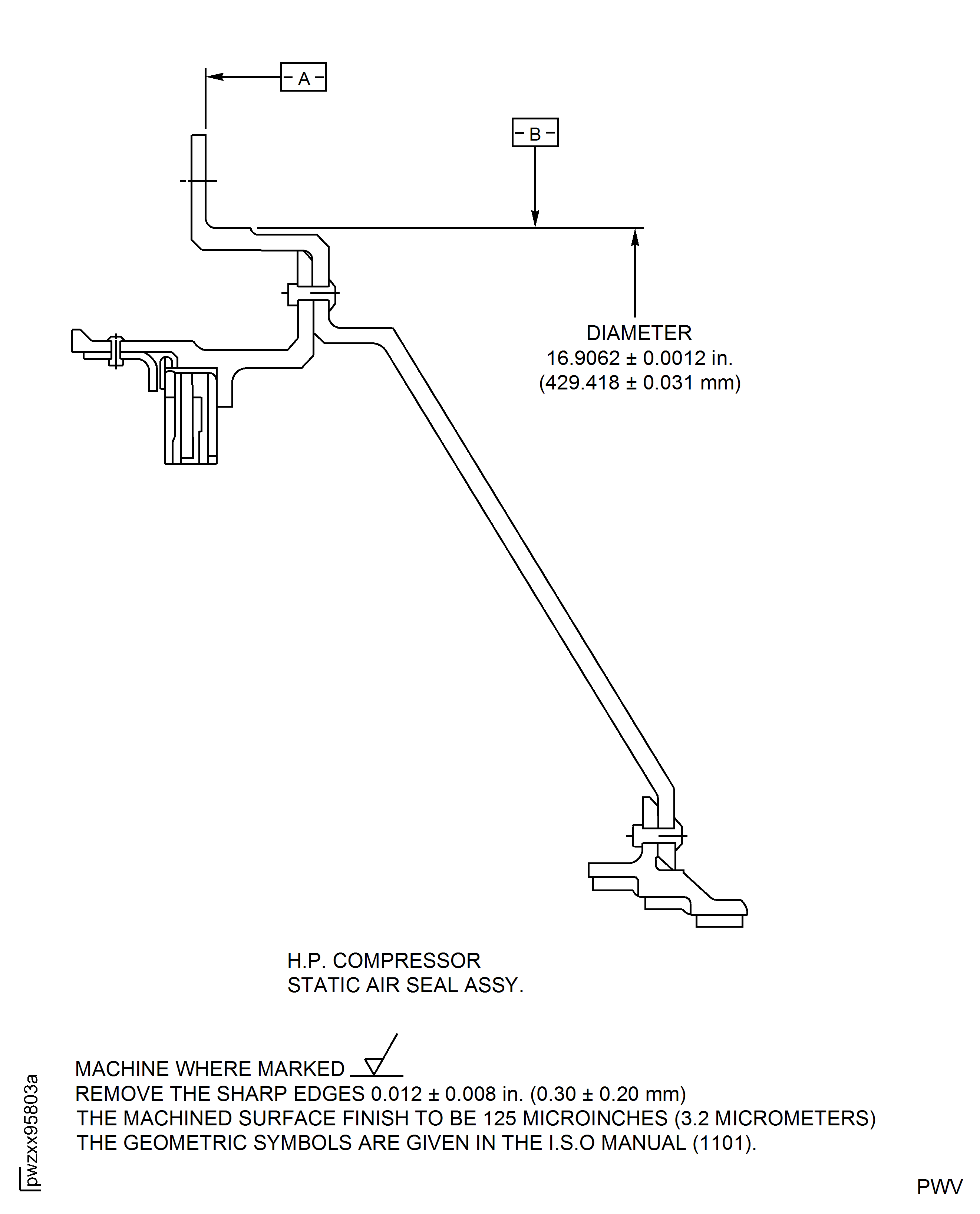 Repair Details and Dimensions - Assembly A