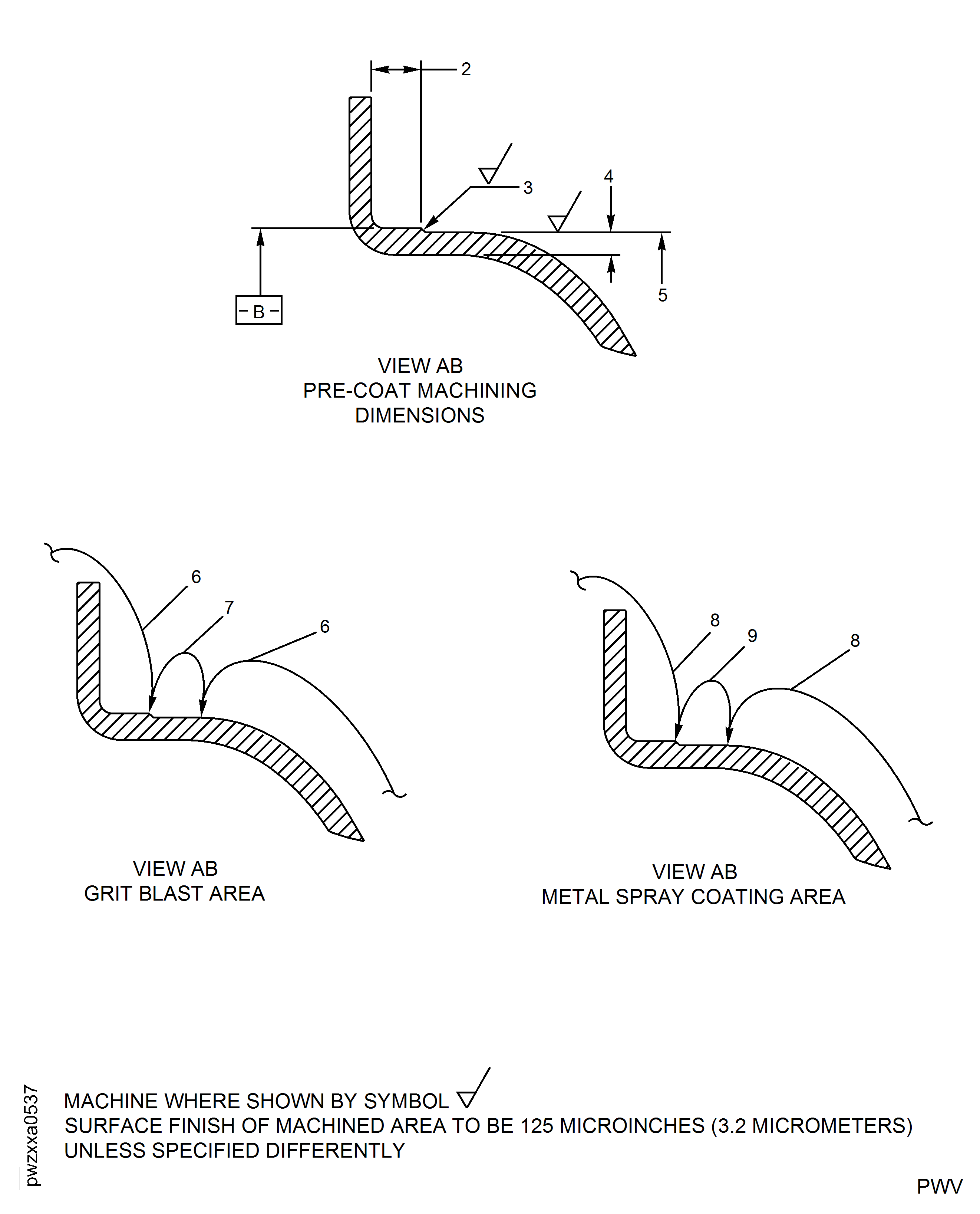 Repair Details and Dimensions