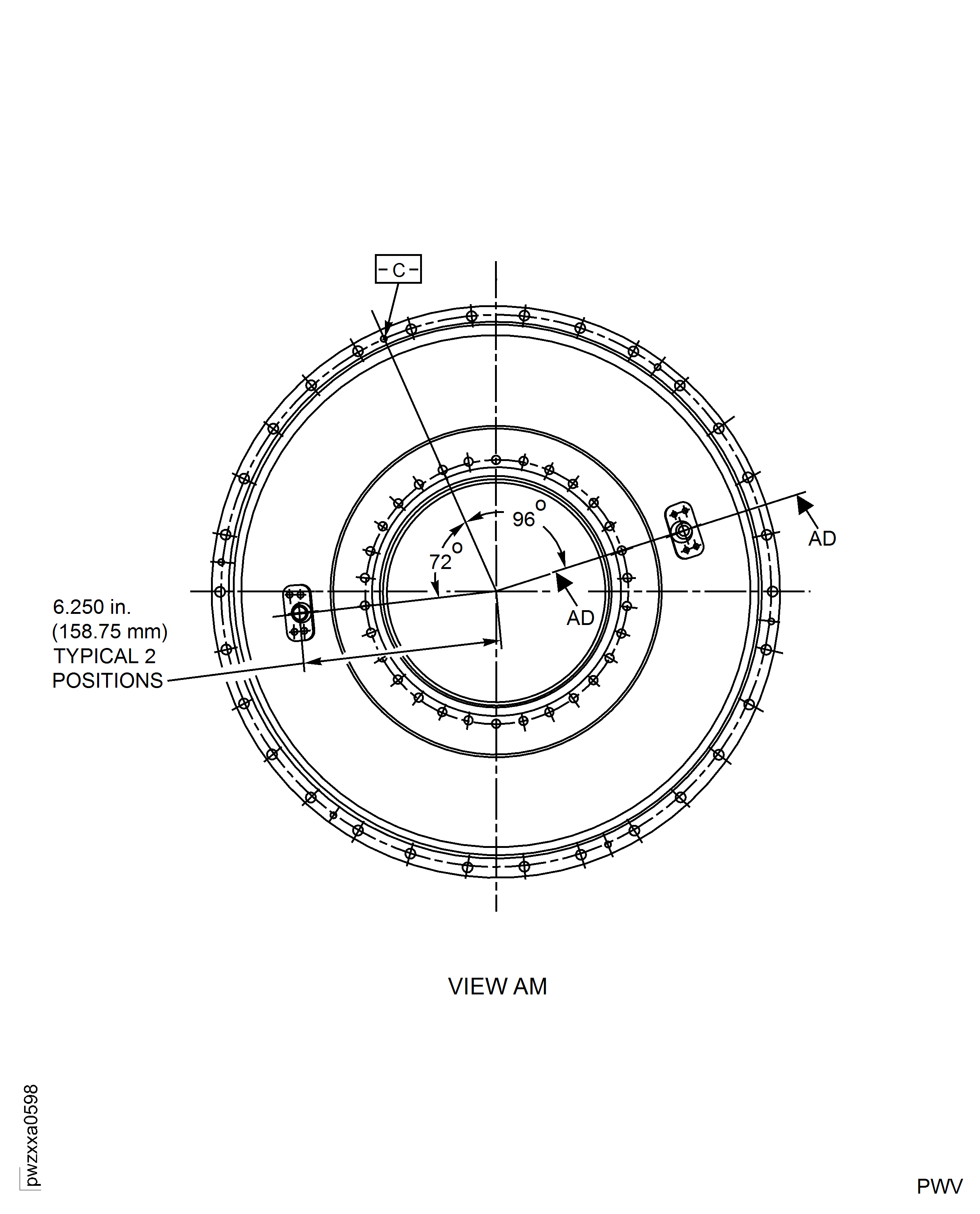 Repair Details and Dimensions - Assembly C