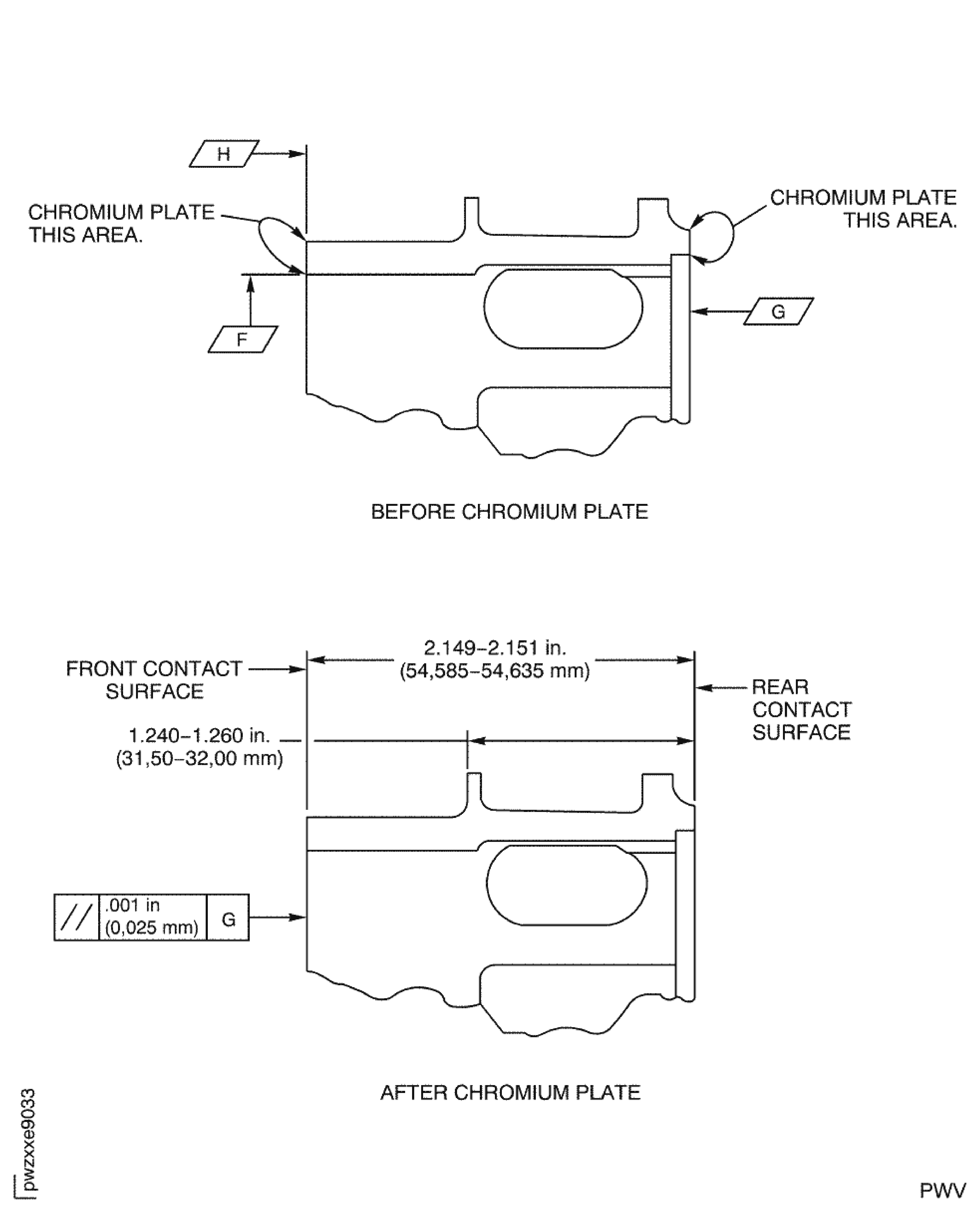 Repair Details and Dimensions