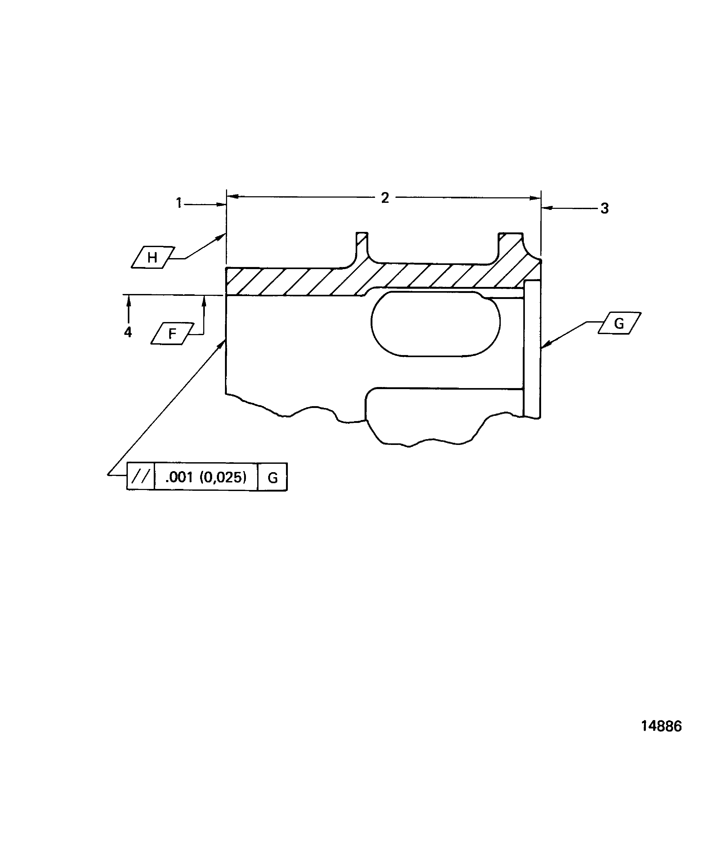 No. 4 Bearing Seal Spacer