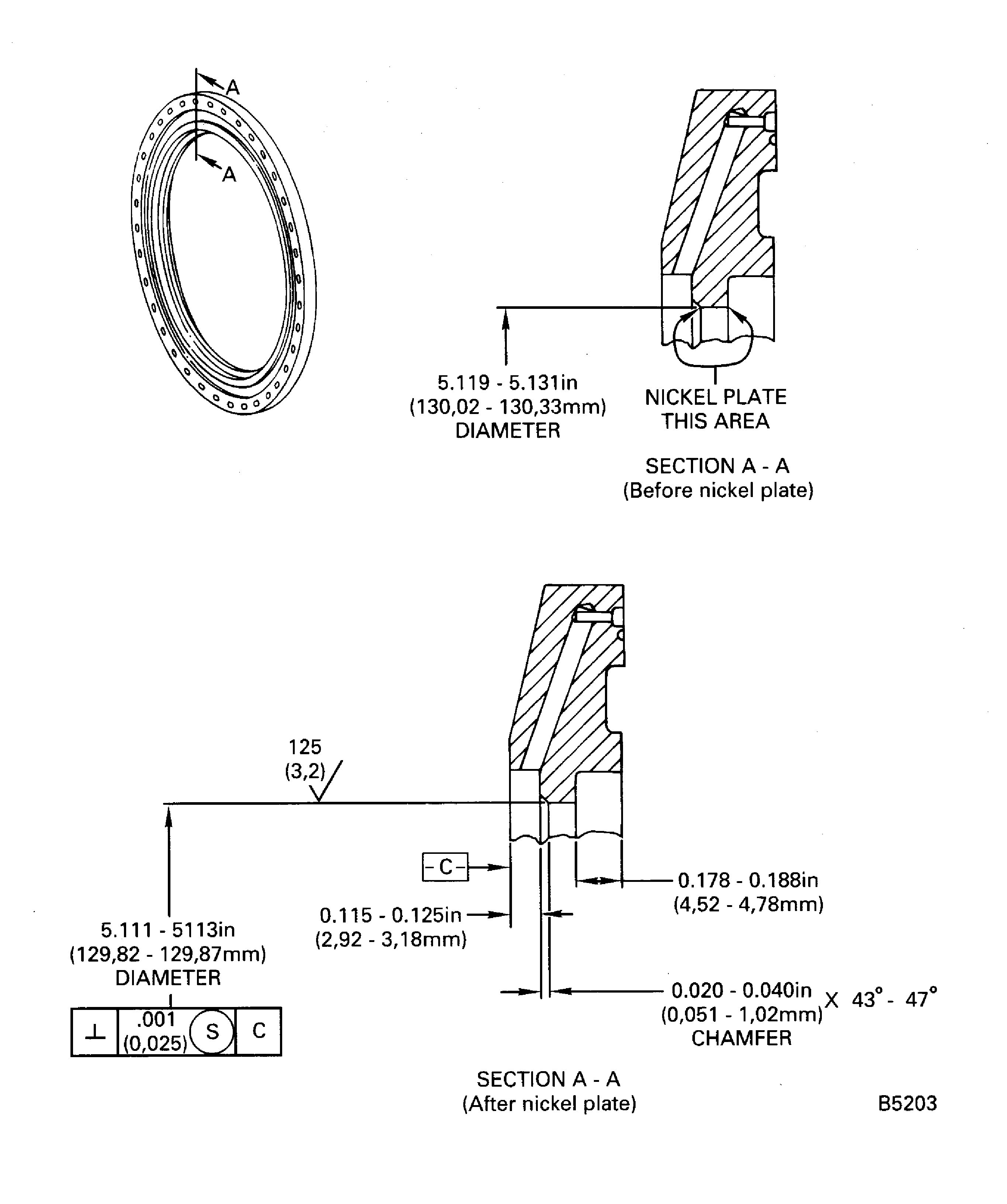 Repair Details and Dimensions
