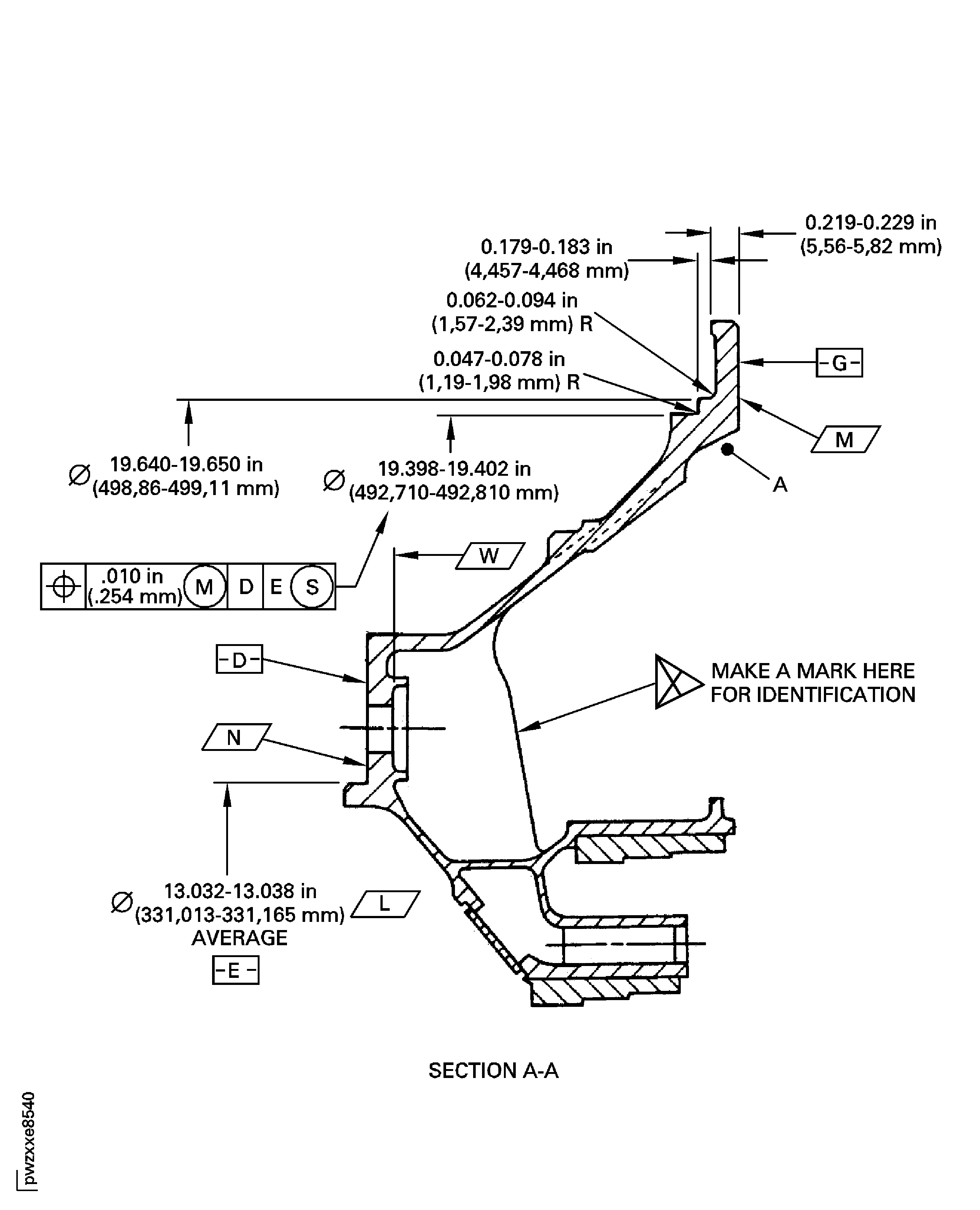 Repair Details and Dimensions