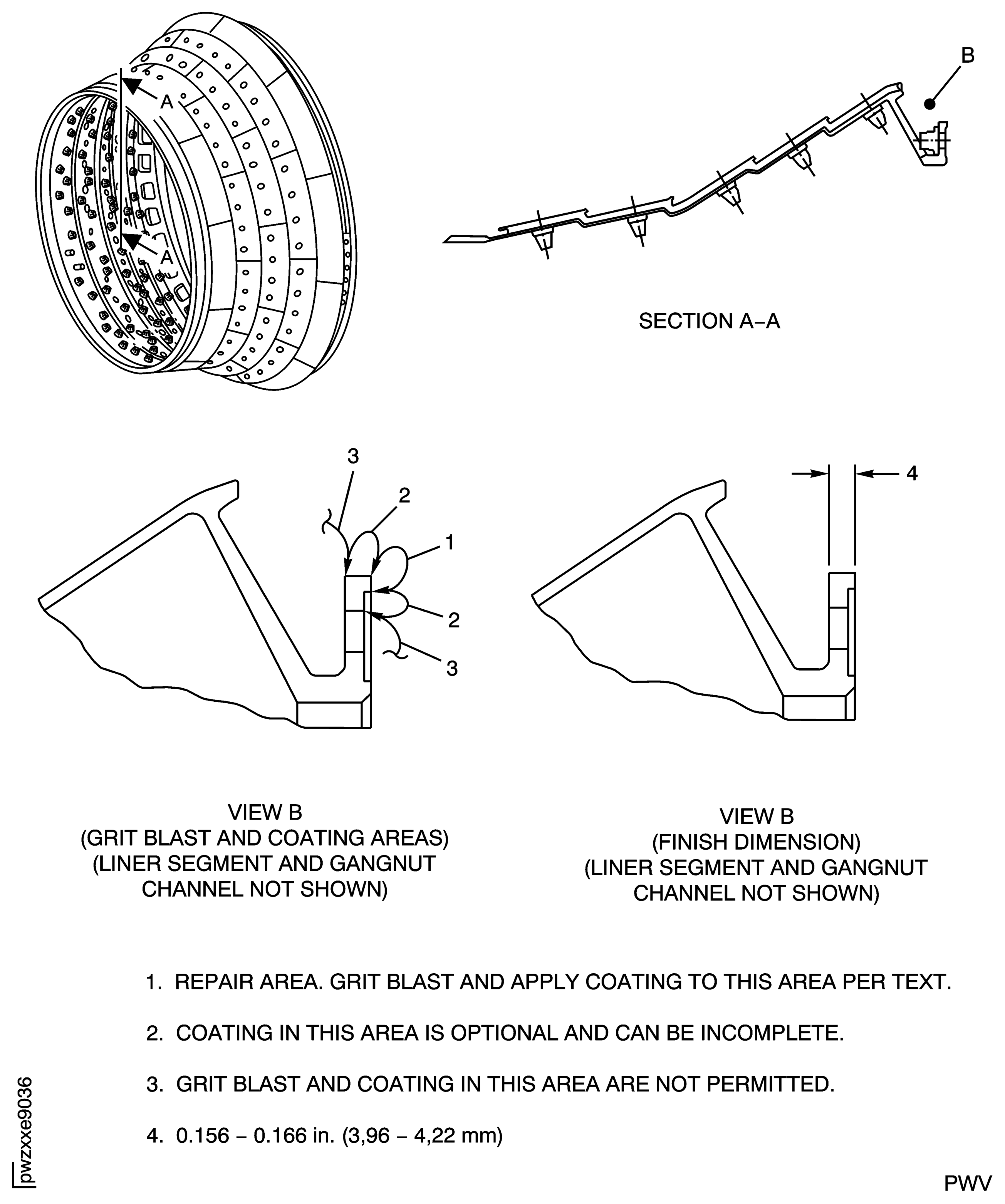Repair Details and Dimensions