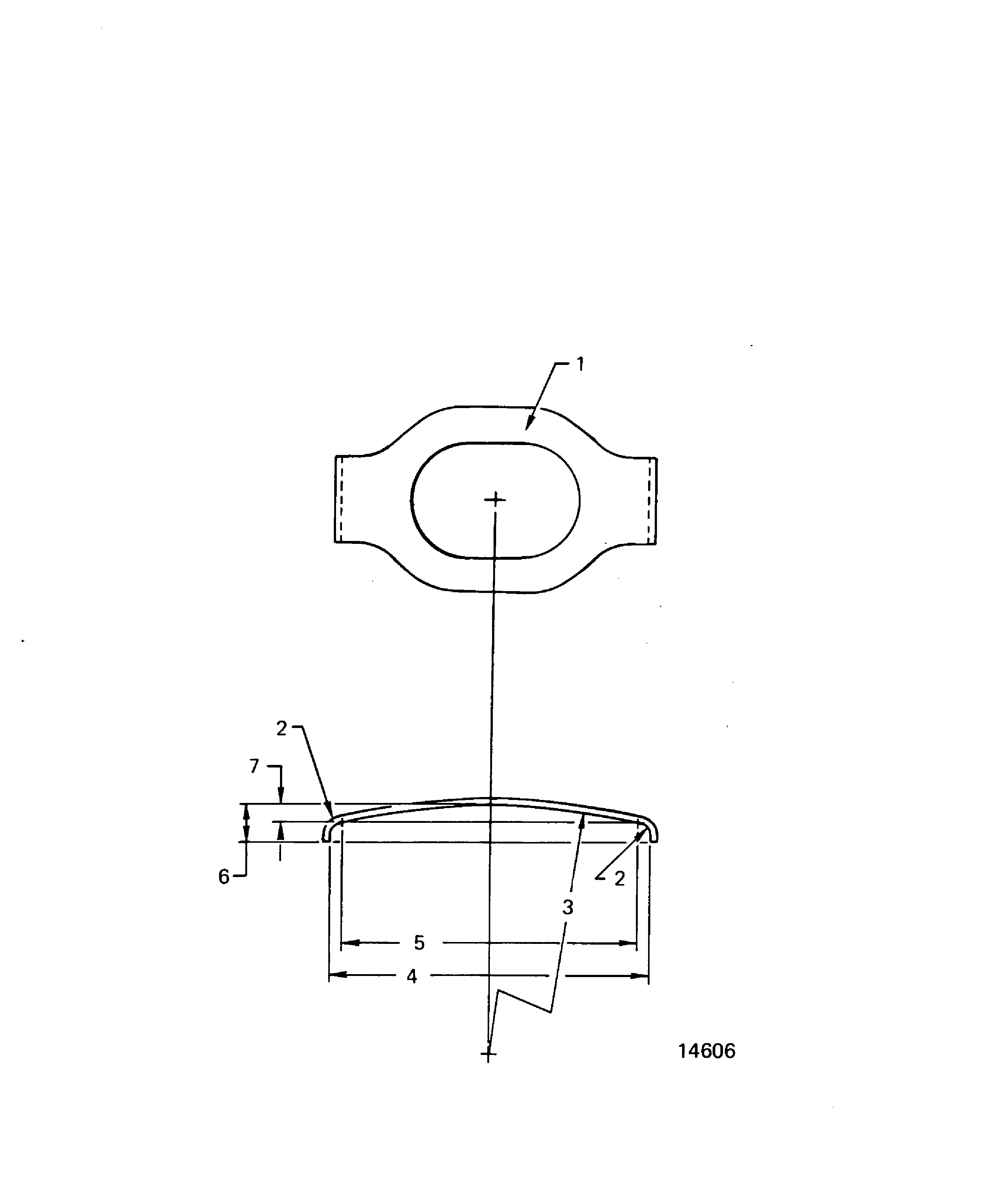 Locations at stage 1 HPT outer seal assembly spring tension washer