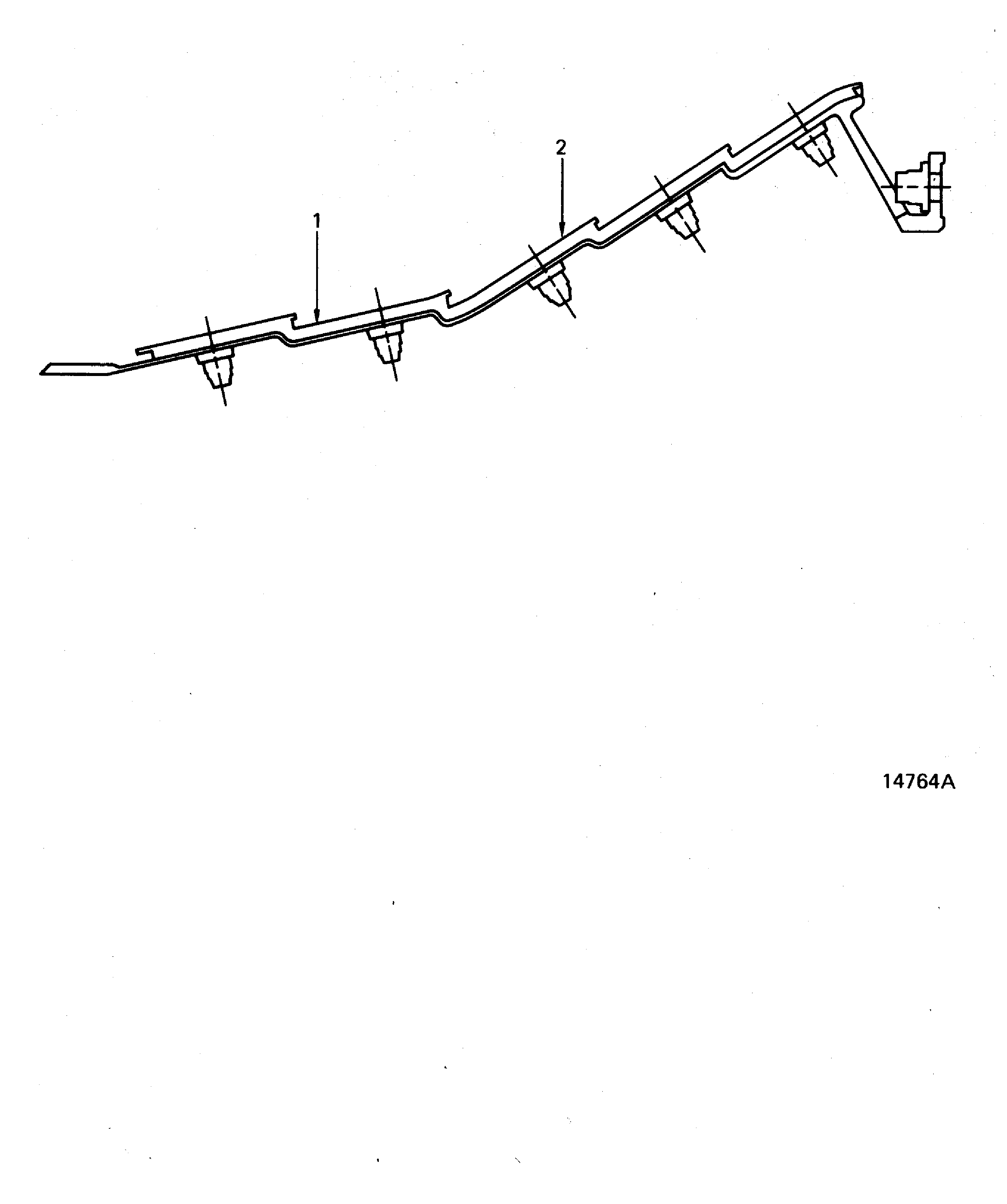 Combustion Chamber Inner Liner (PN 2A1398) Inspection Locations
