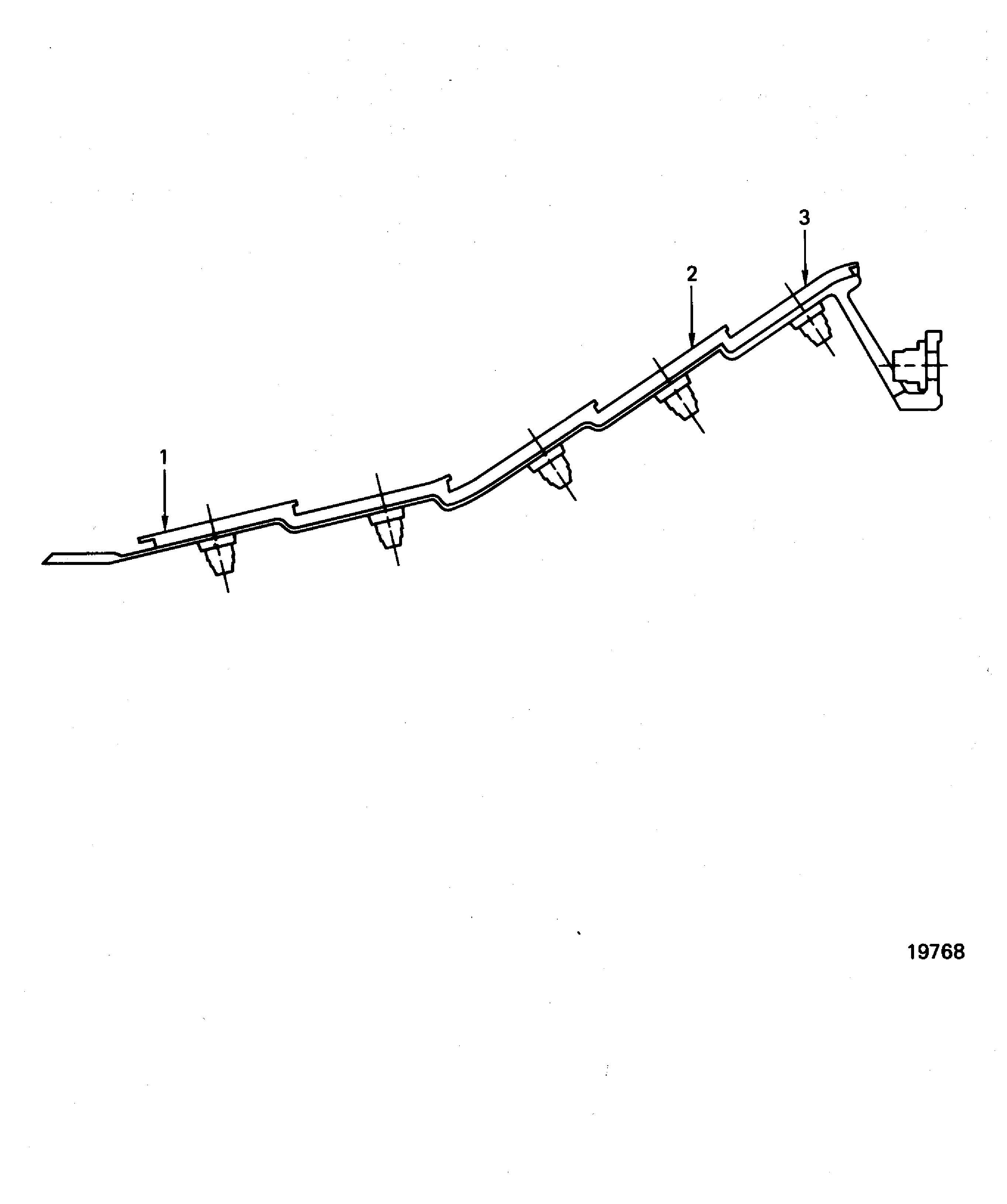 Combustion Chamber Inner Liner (PN 2A1617) Inspection Locations