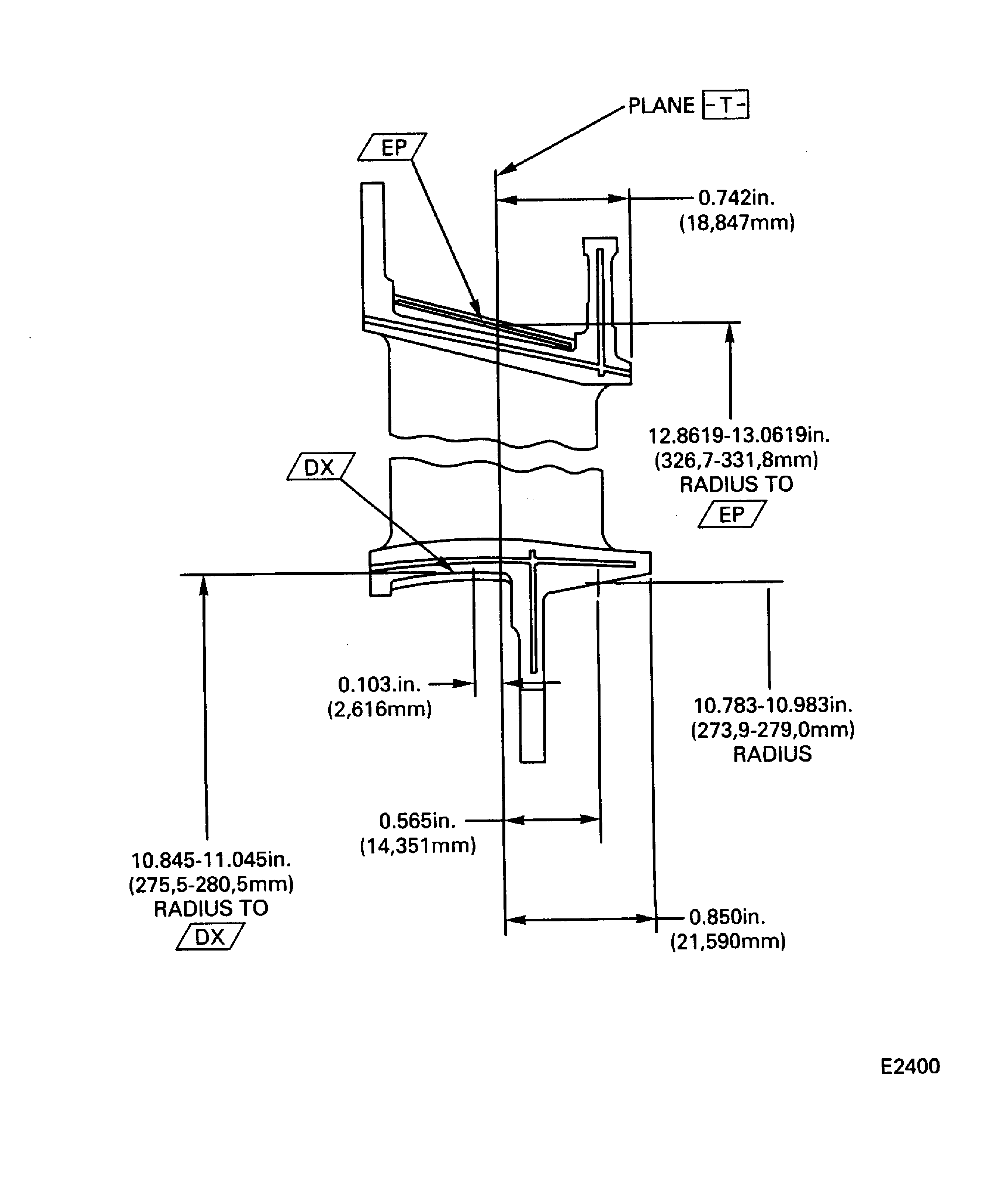 Stage 1 HPT vane cluster assembly cover removal by grinding