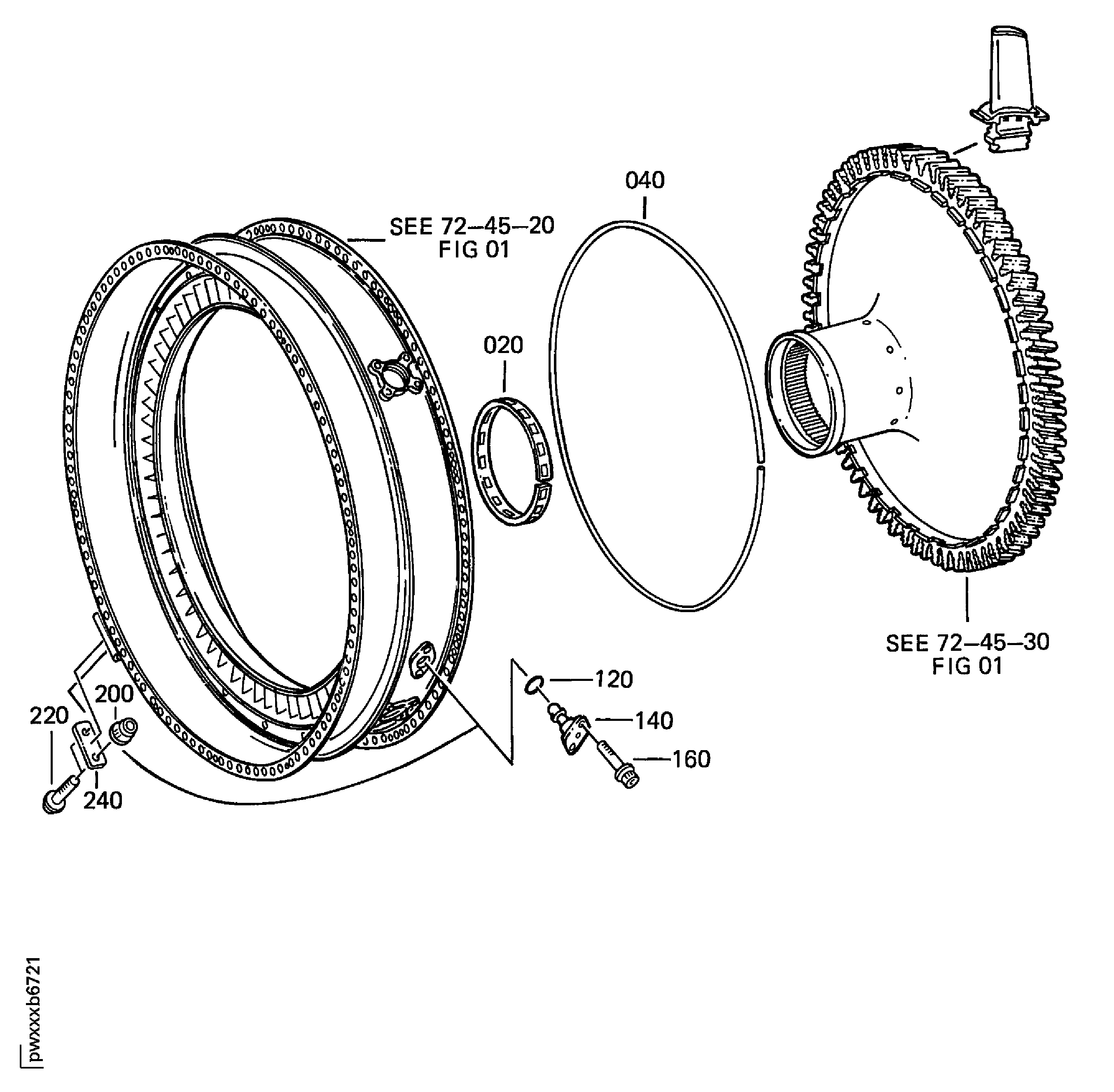 HPT ROTOR AND STATOR ASSEMBLY