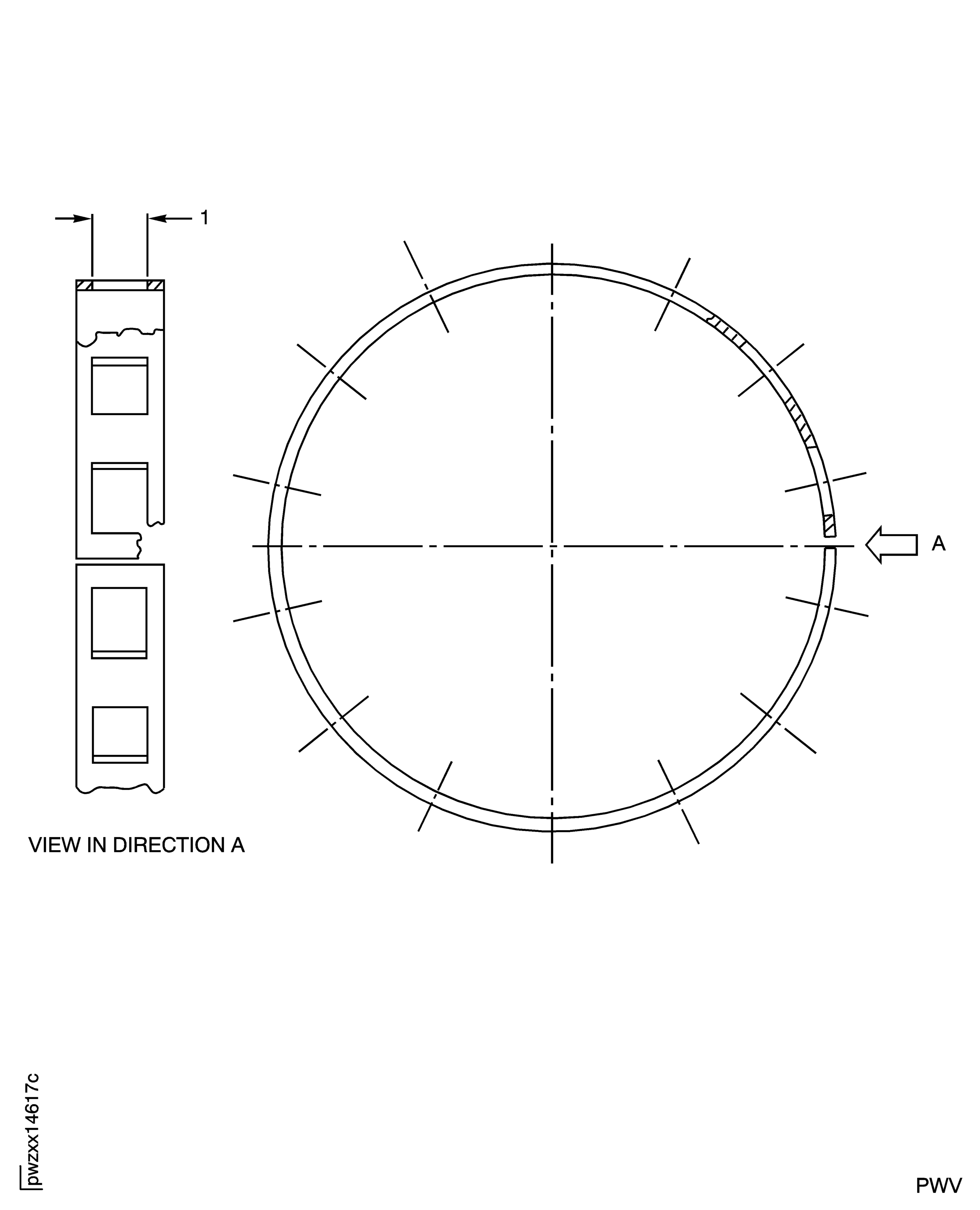 Repair Details and Dimensions (PN 2A0150)