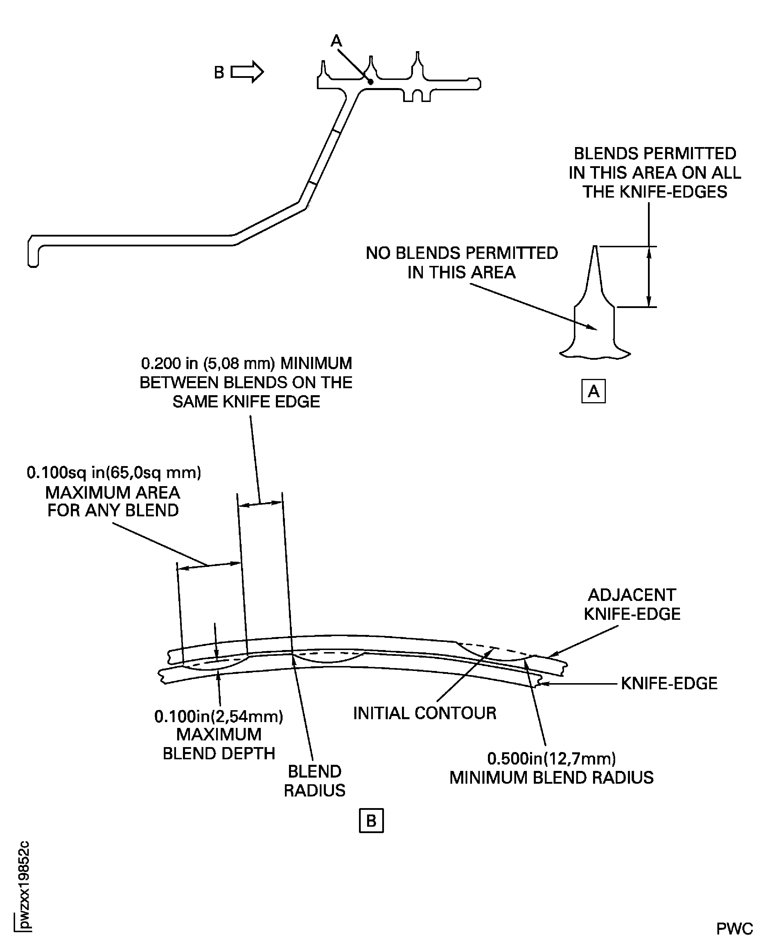 Repair Details and Dimensions