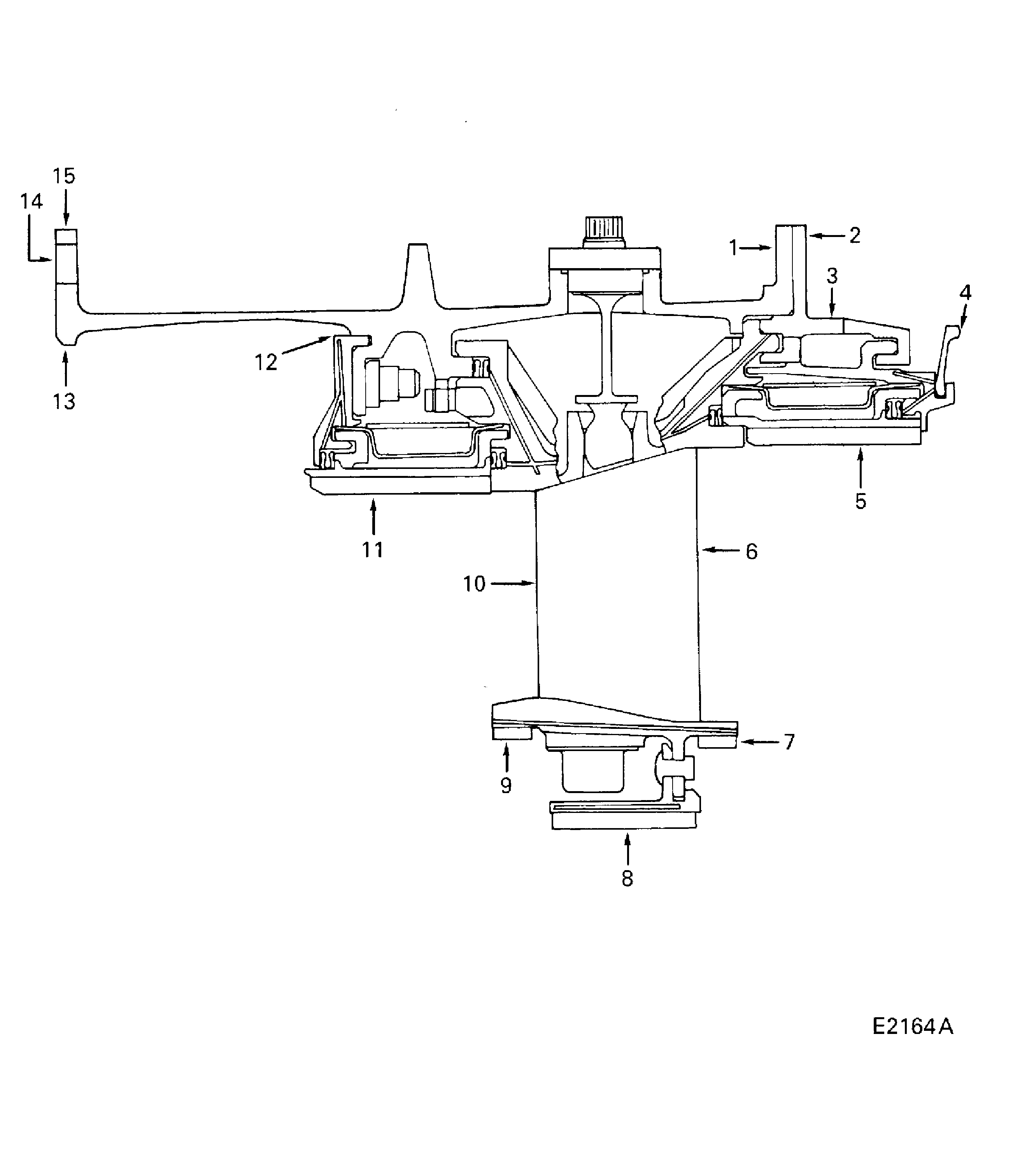 HP Turbine Case and Vane Assembly Inspection
Locations