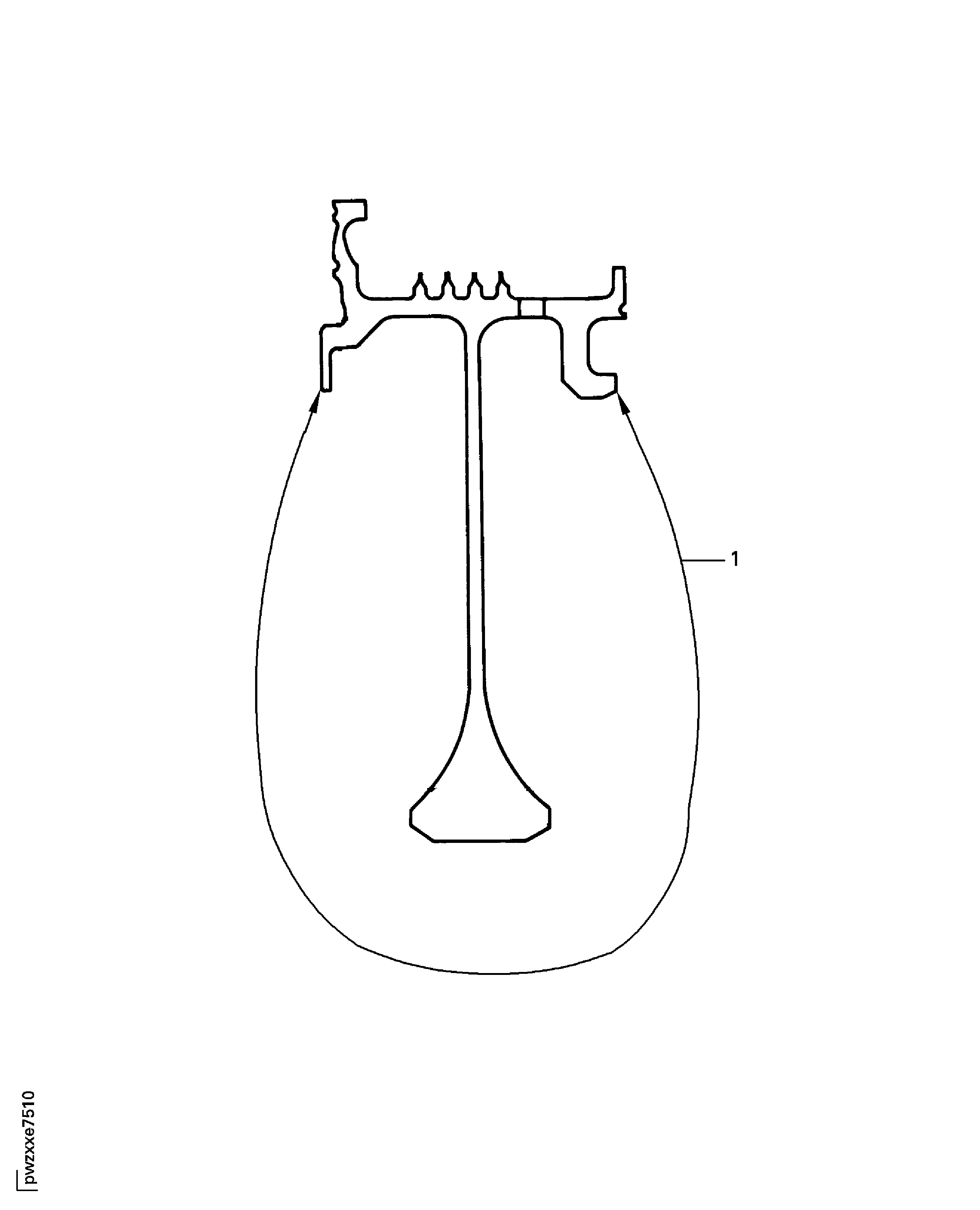 Stage 2 HPT Air Seal Inspection Locations