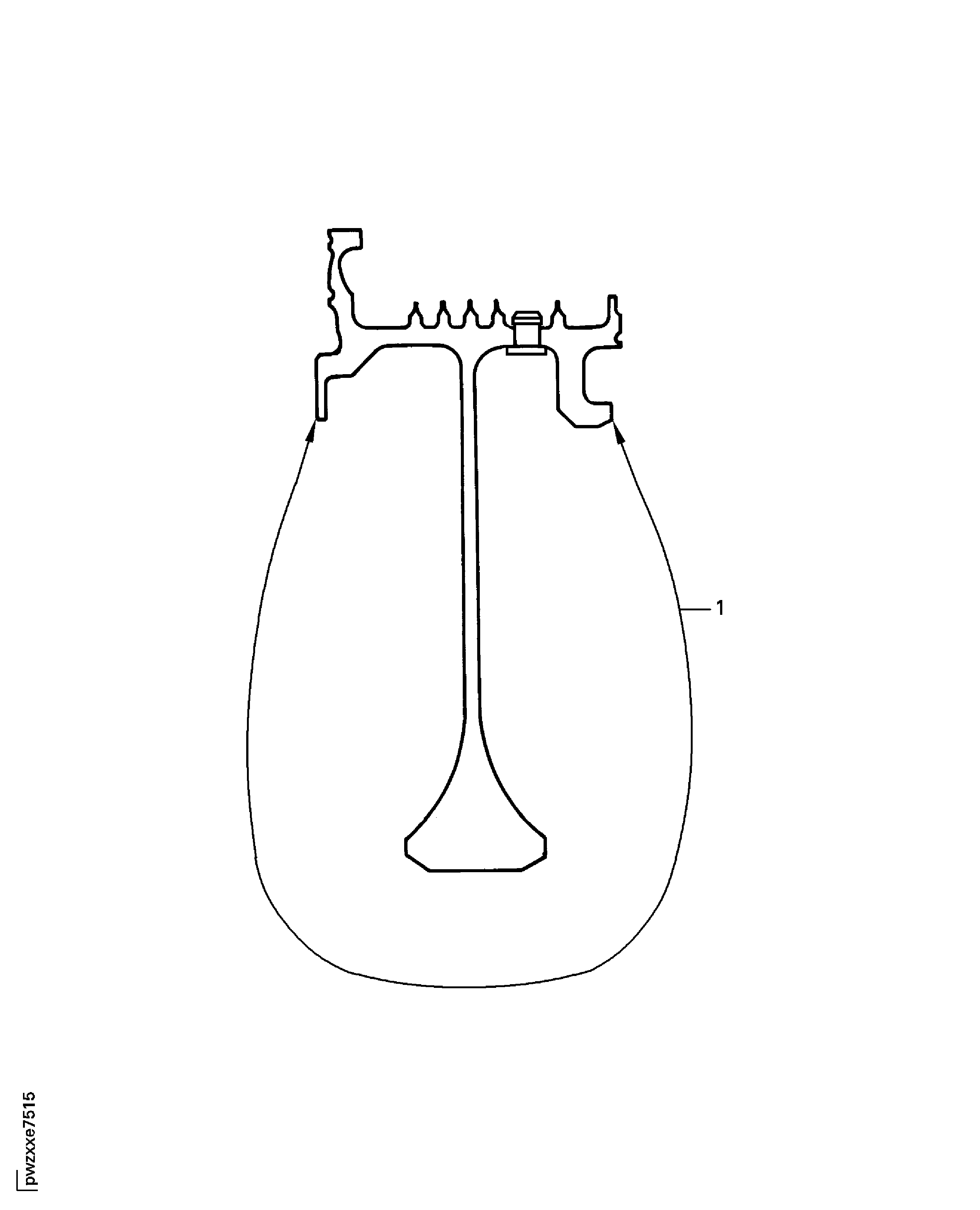 Stage 2 HPT Air Seal Inspection Locations