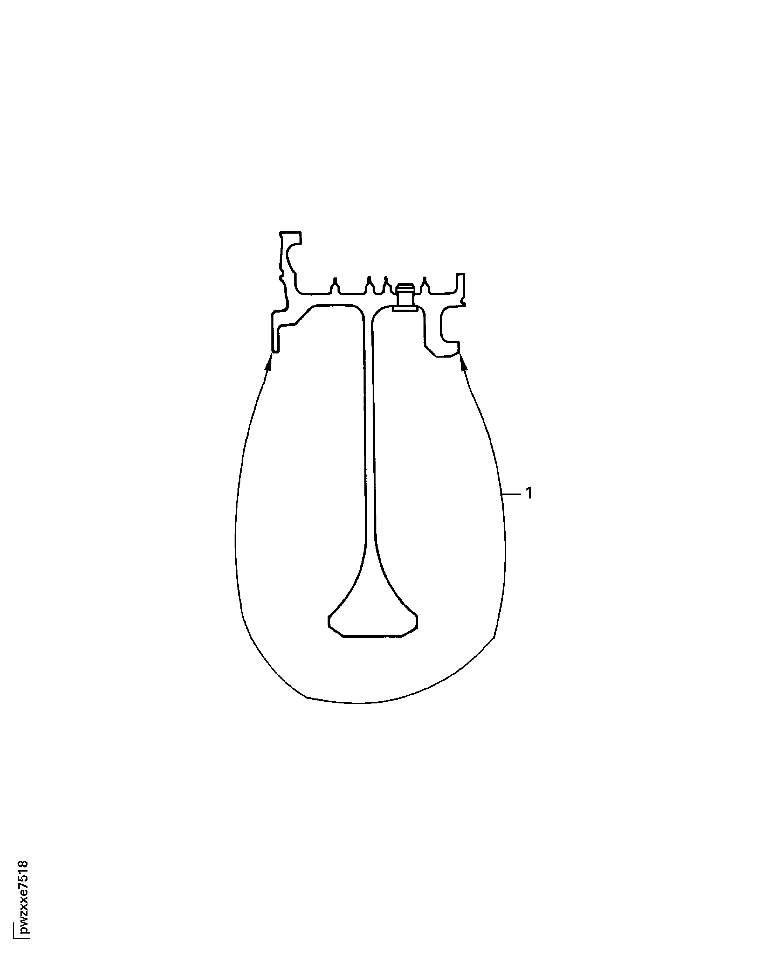 Stage 2 HPT Air Seal Inspection Locations