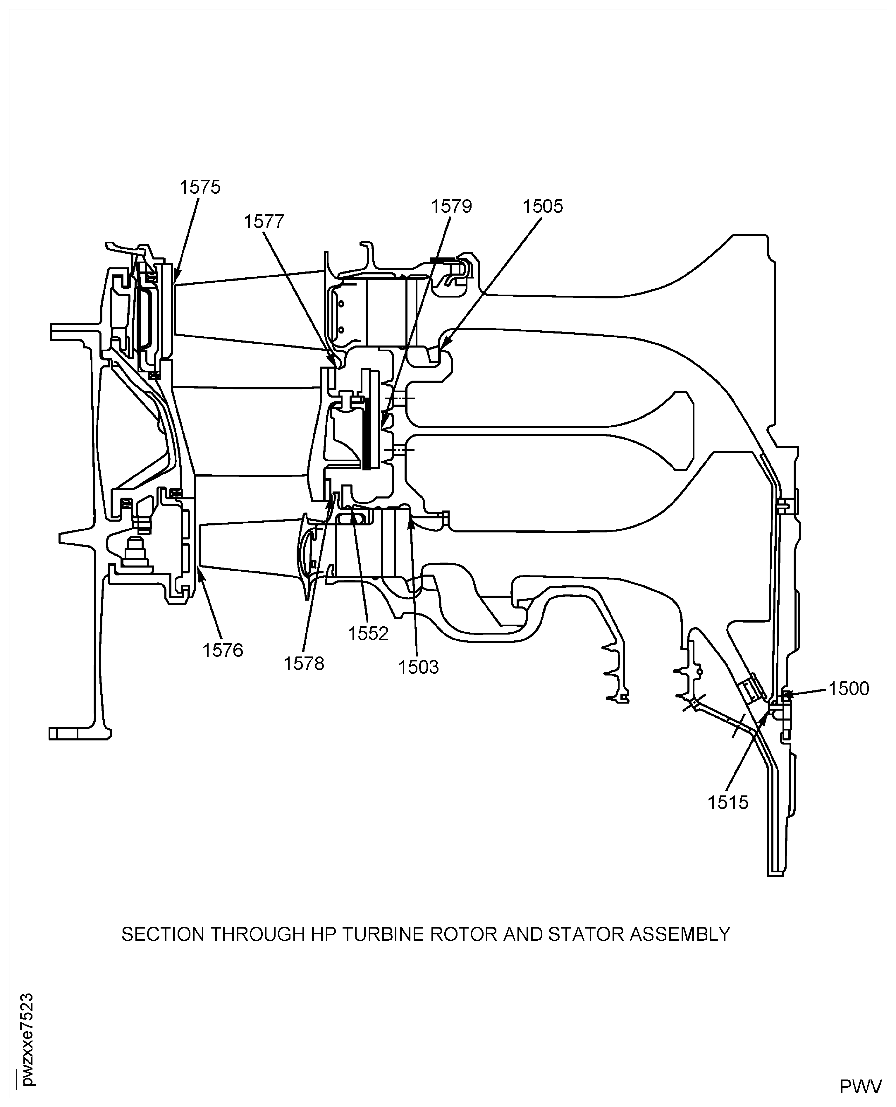 HP Turbine Rotor and Stator Assembly - Fits and Clearances
