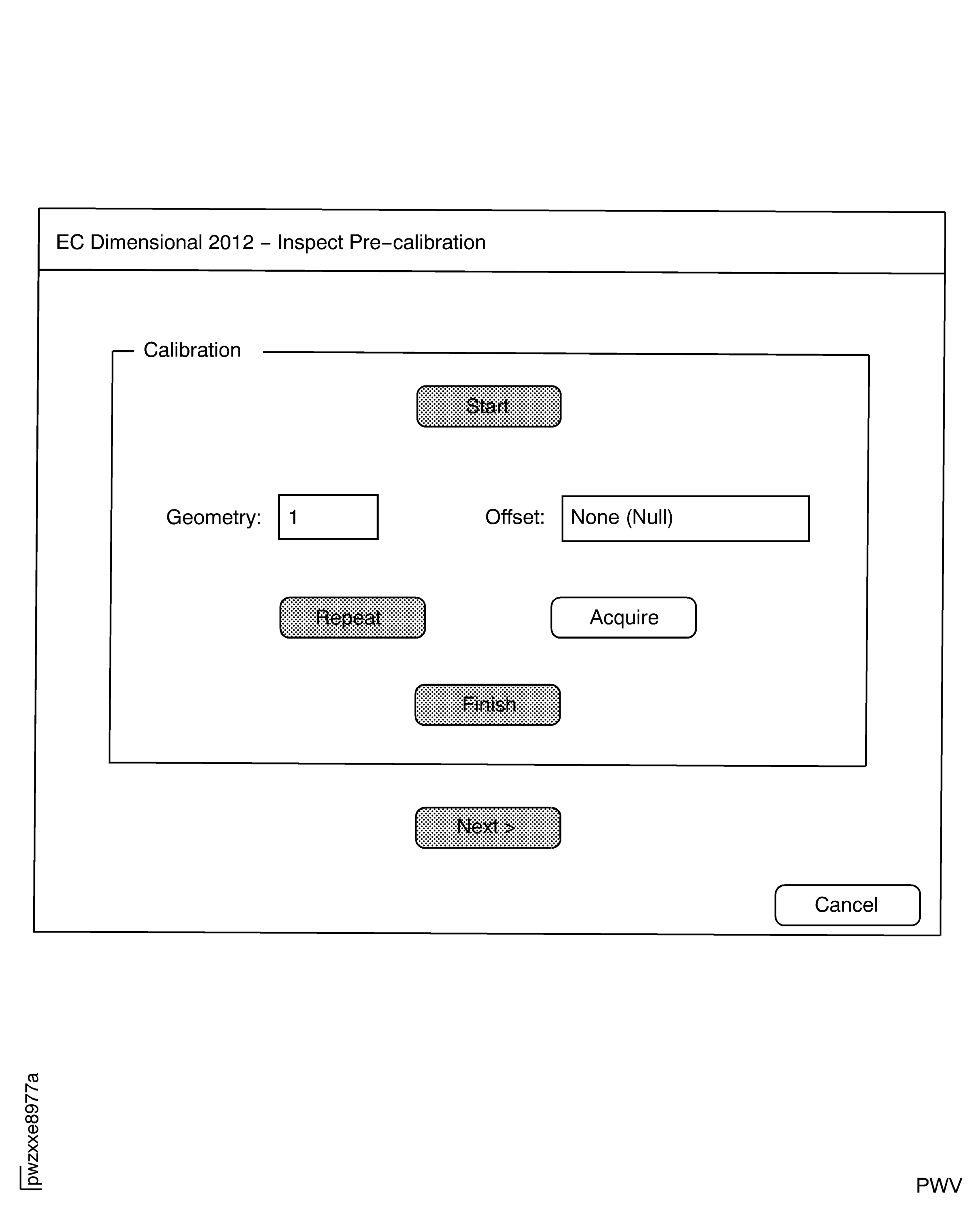 Display for NULL Operation of Surface No. 1 and No. 5