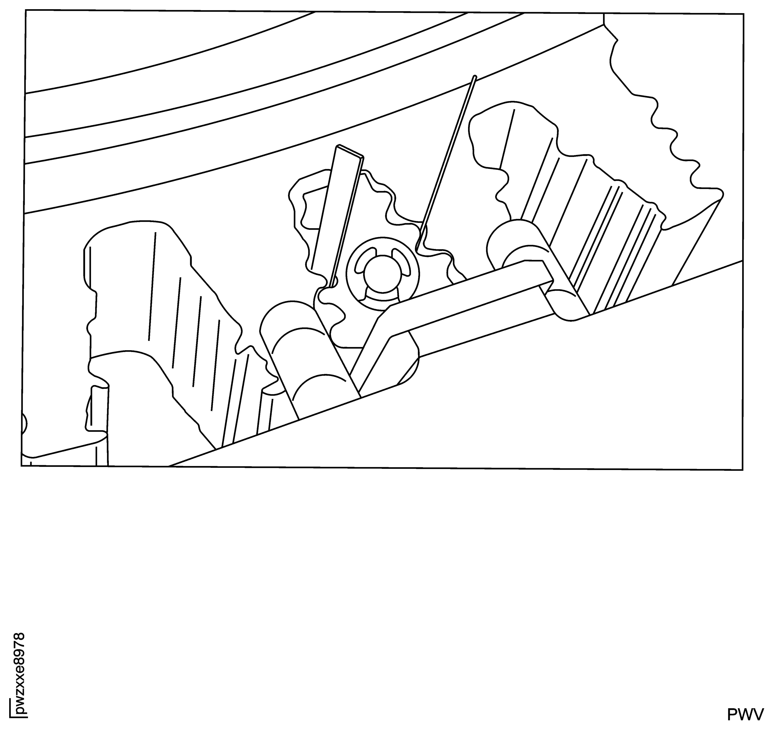 IAE 2P16588 Plastic Shims Inserted for Surface Calibration