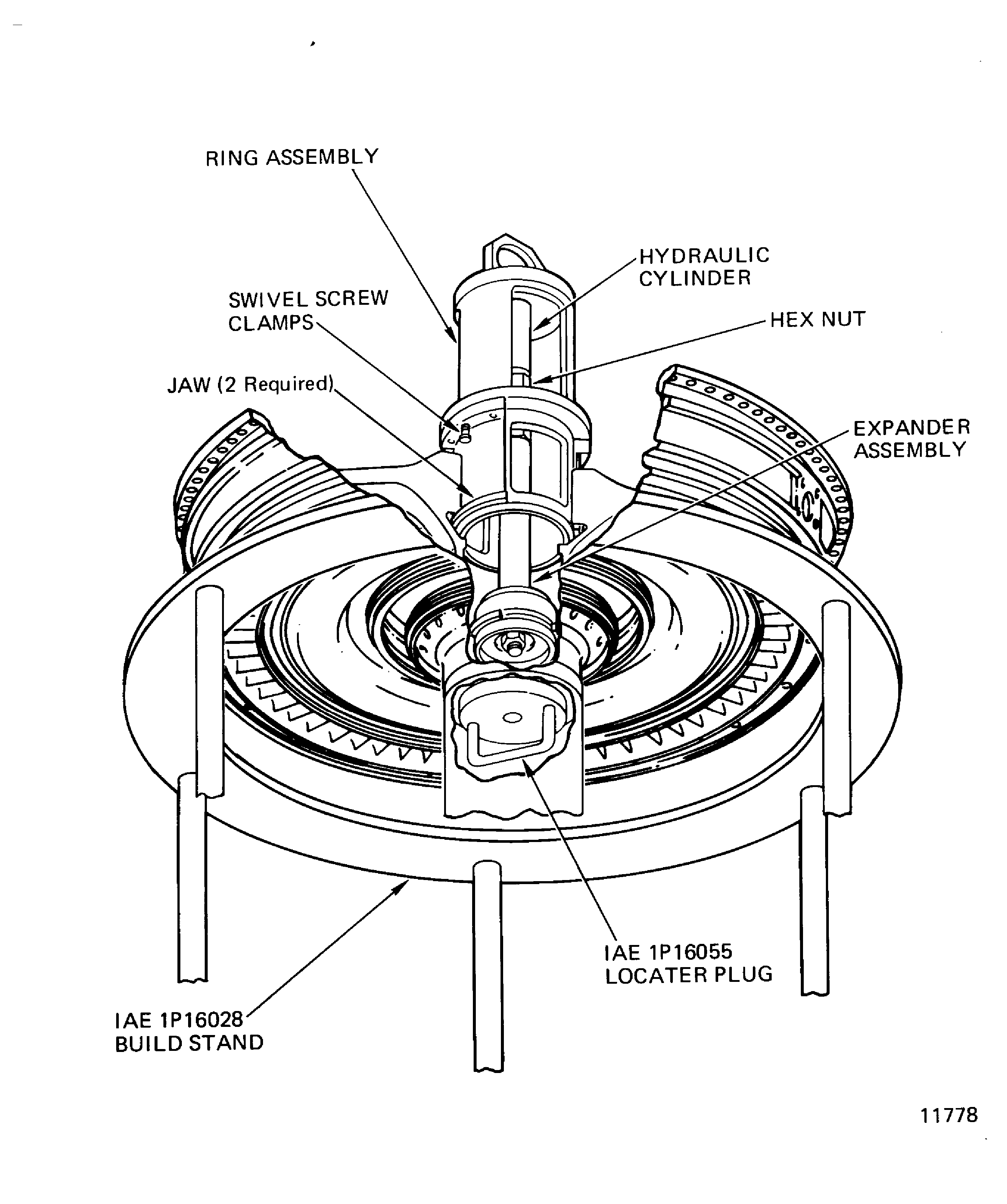 IAE 1P16054 separate pusher