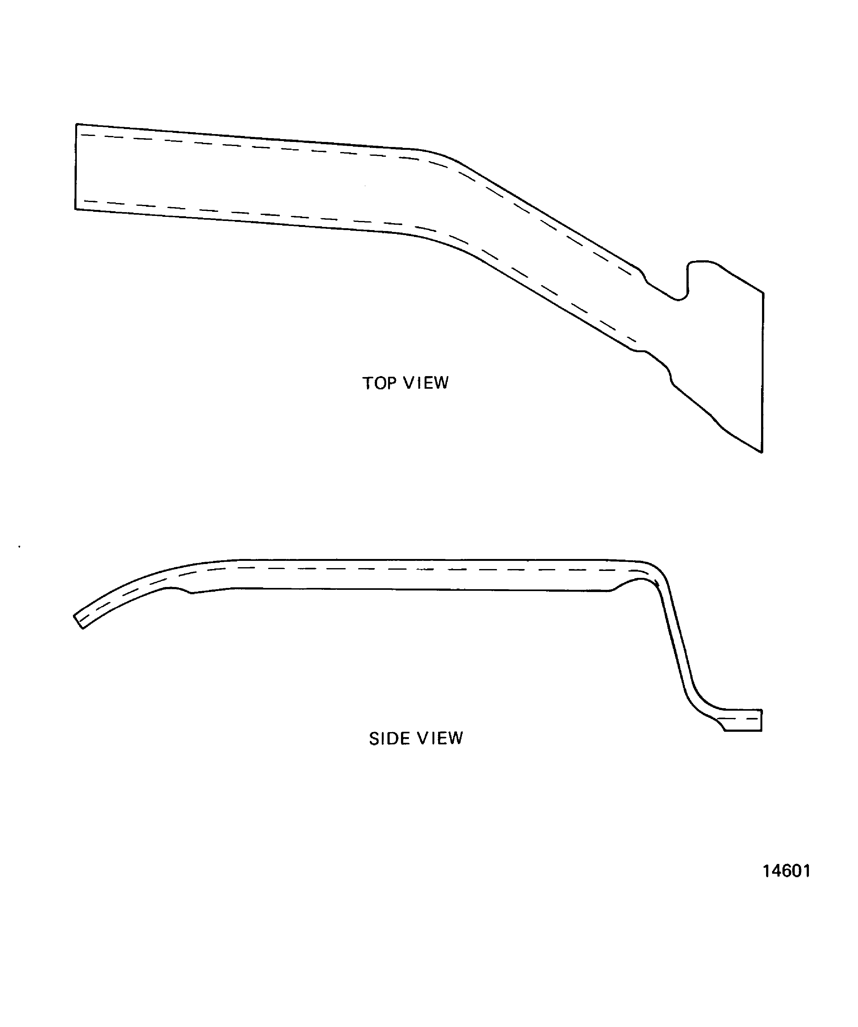 Stage 2 HPT blade seal inspection location