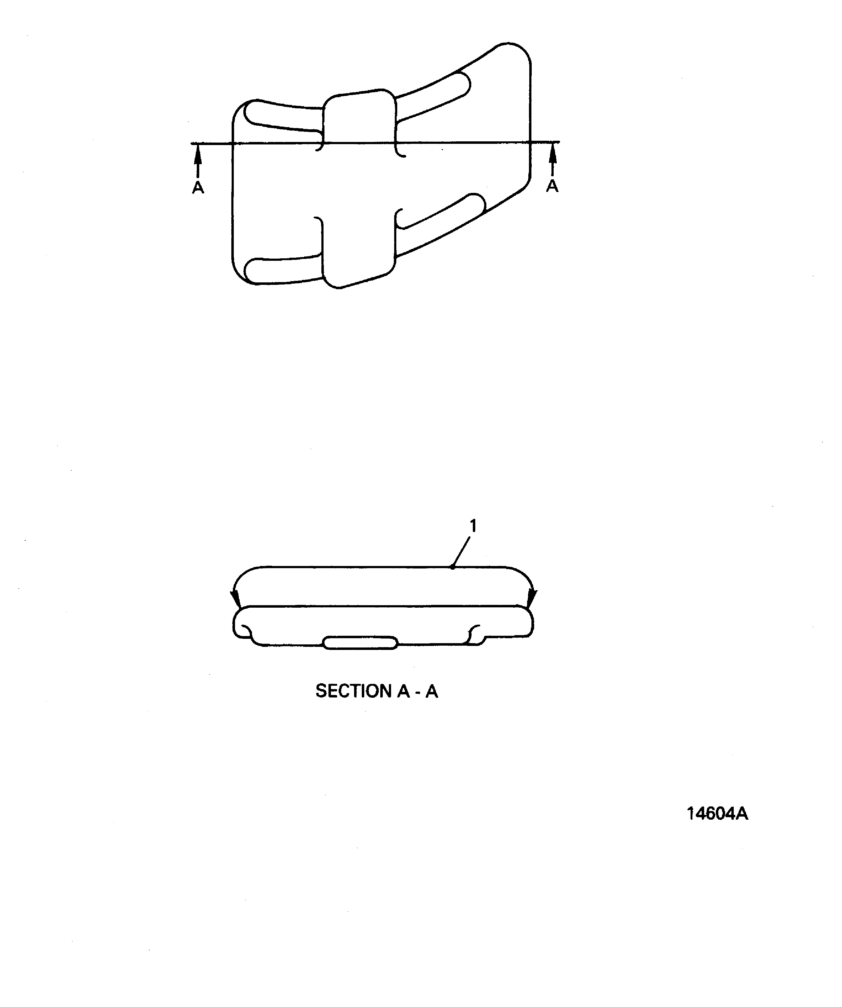 Stage 2 HPT blade damper (2A0109) inspection location
