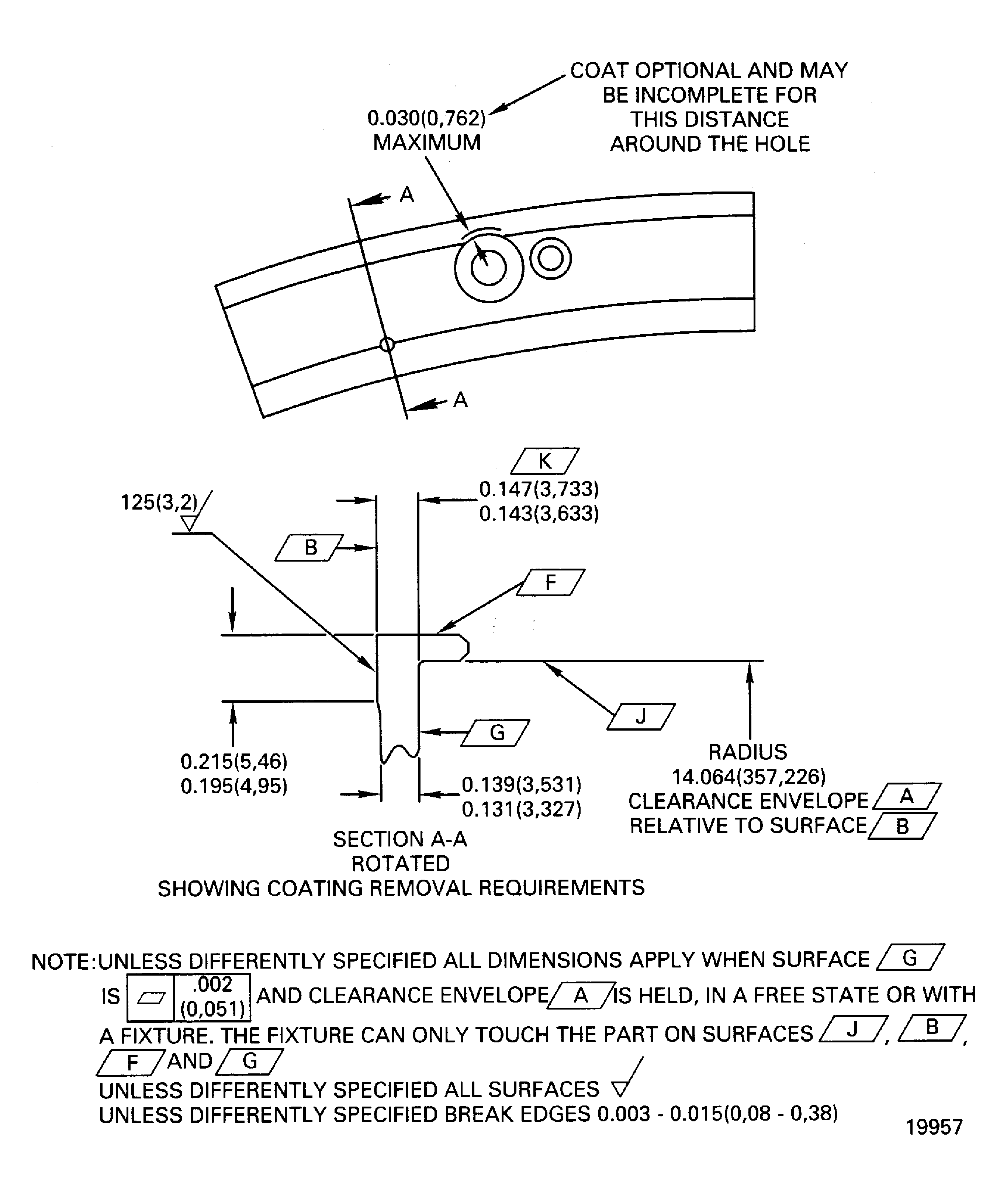 Modification of the stage 1 duct support assembly