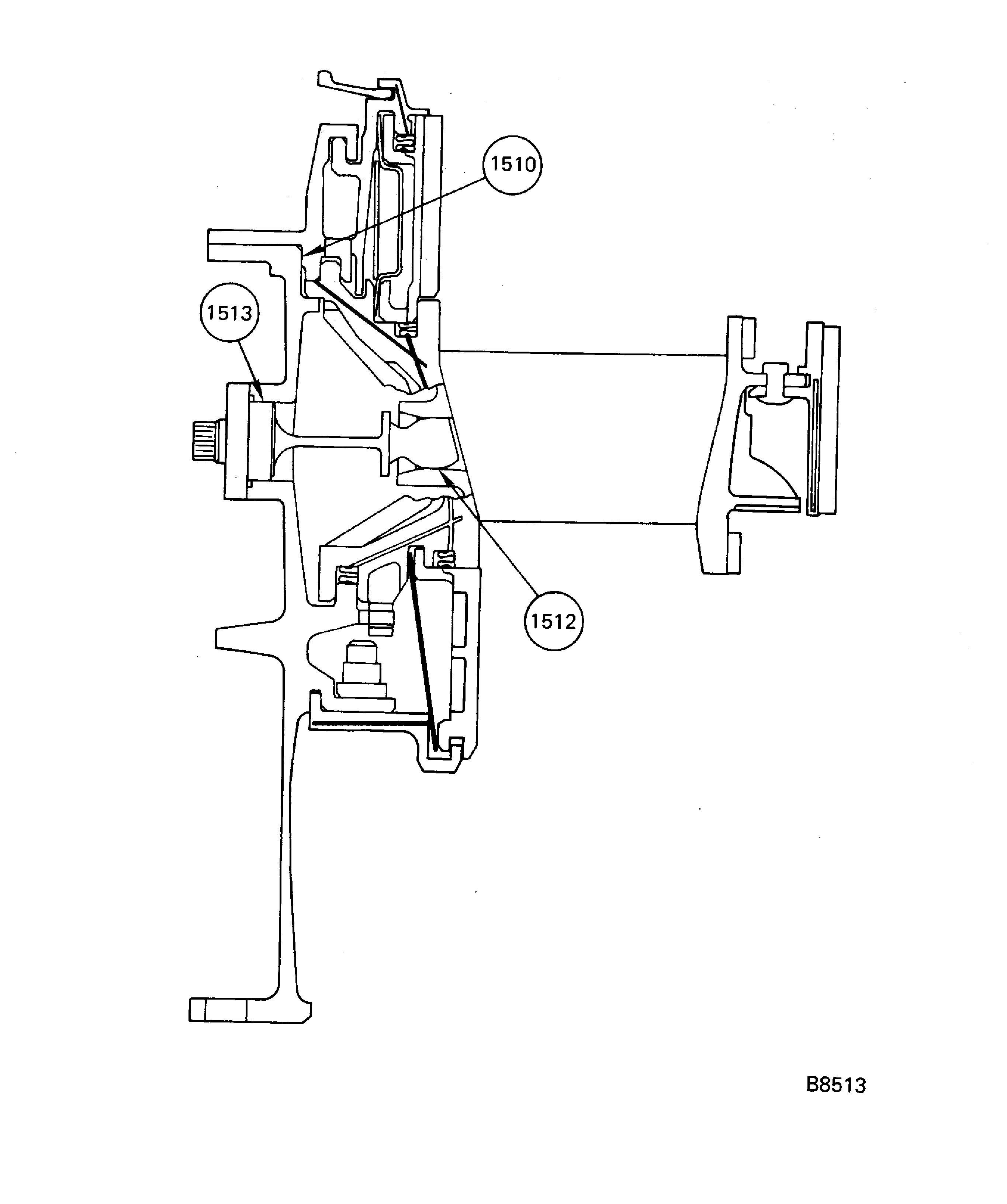 HP Turbine Case and Vane Assembly Fits and Clearances