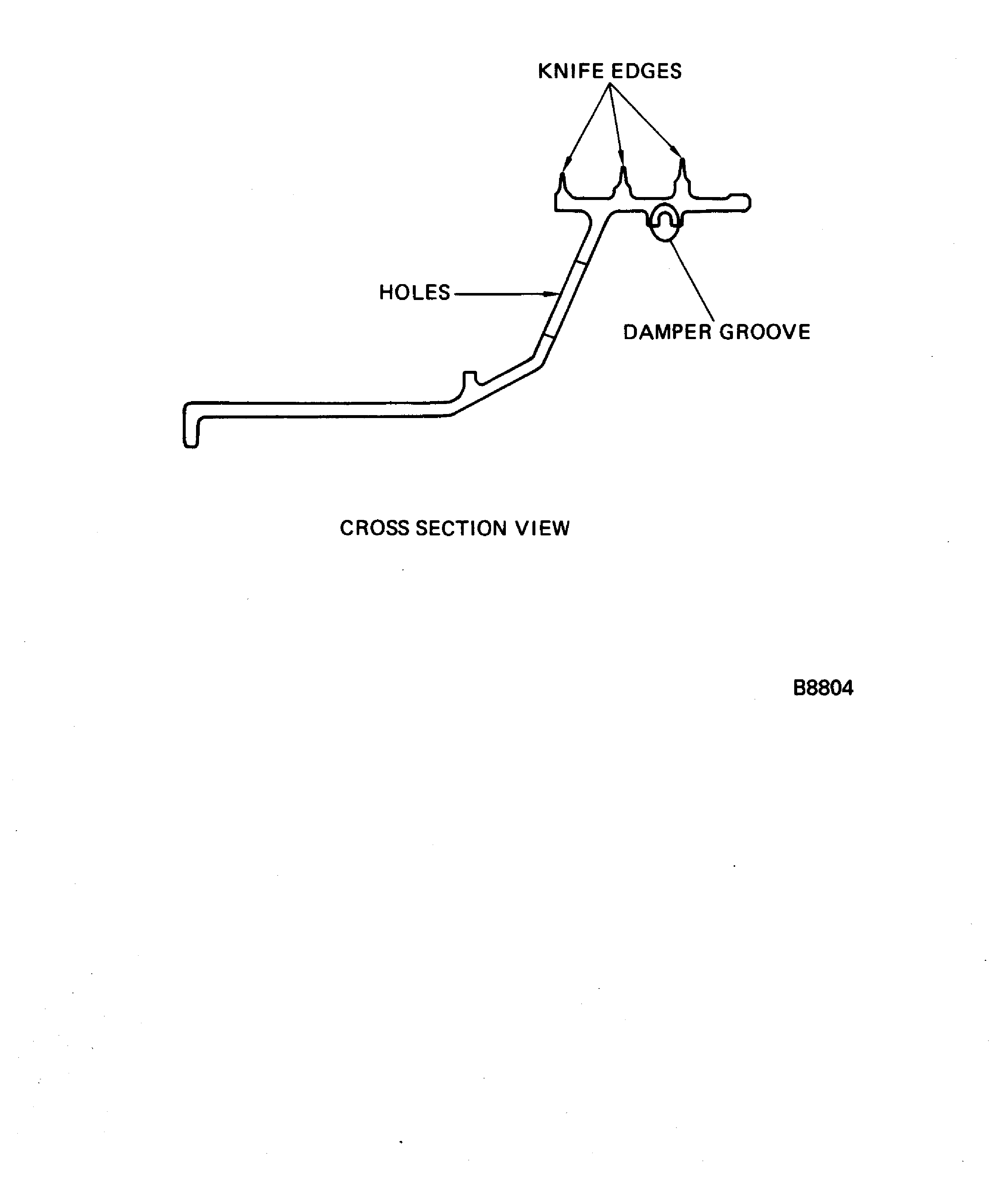 Stage 1 HPT Air Seal Important FPI Inspection Locations
