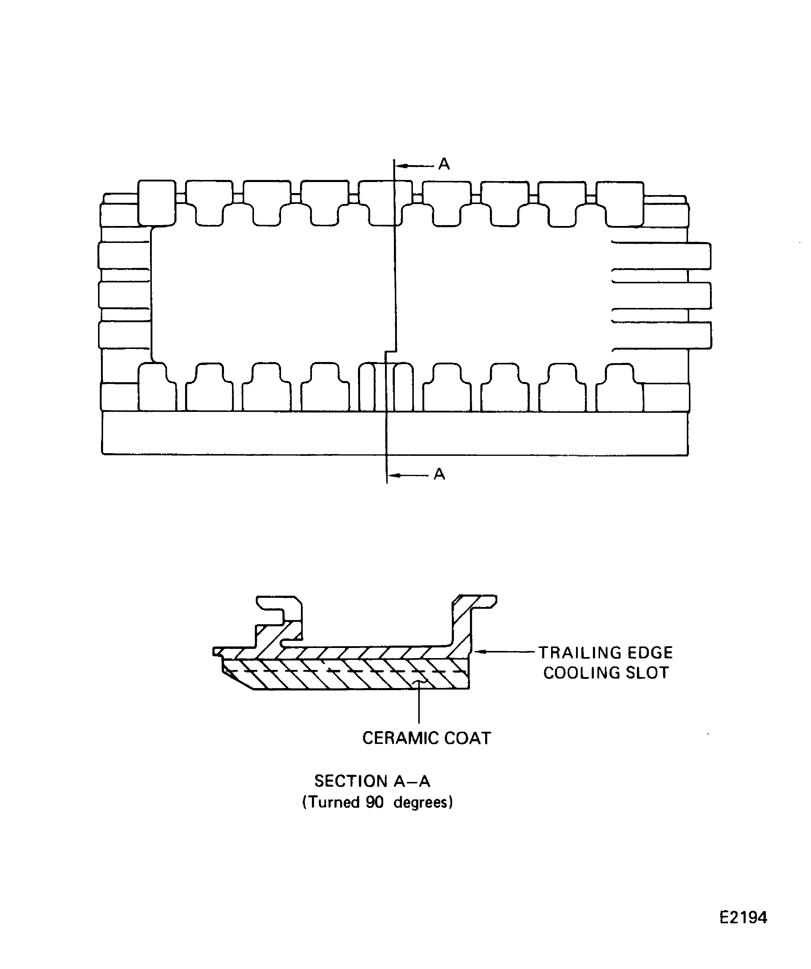 Stage 1 HPT duct segment repair
