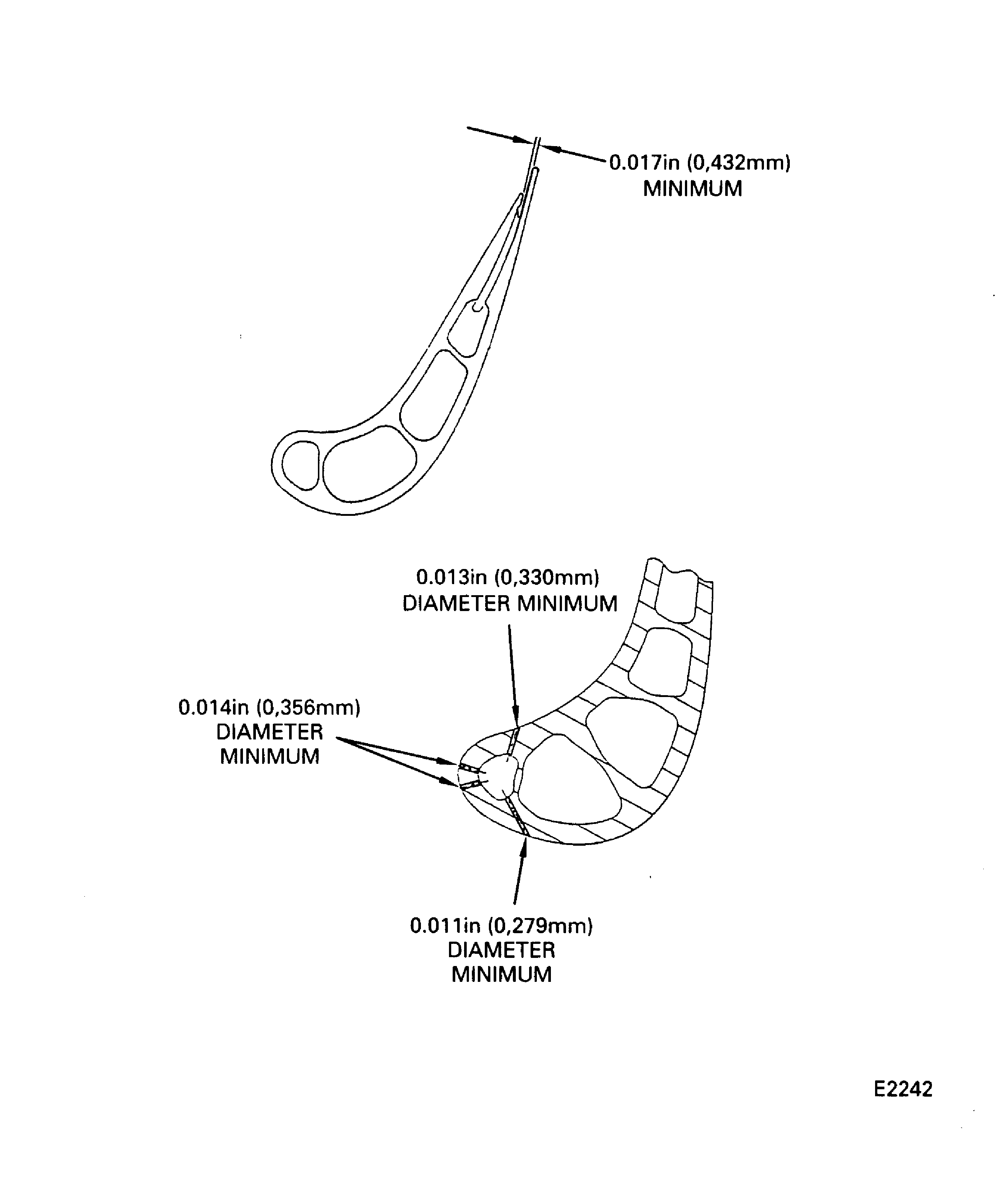 Repair Details and Dimensions