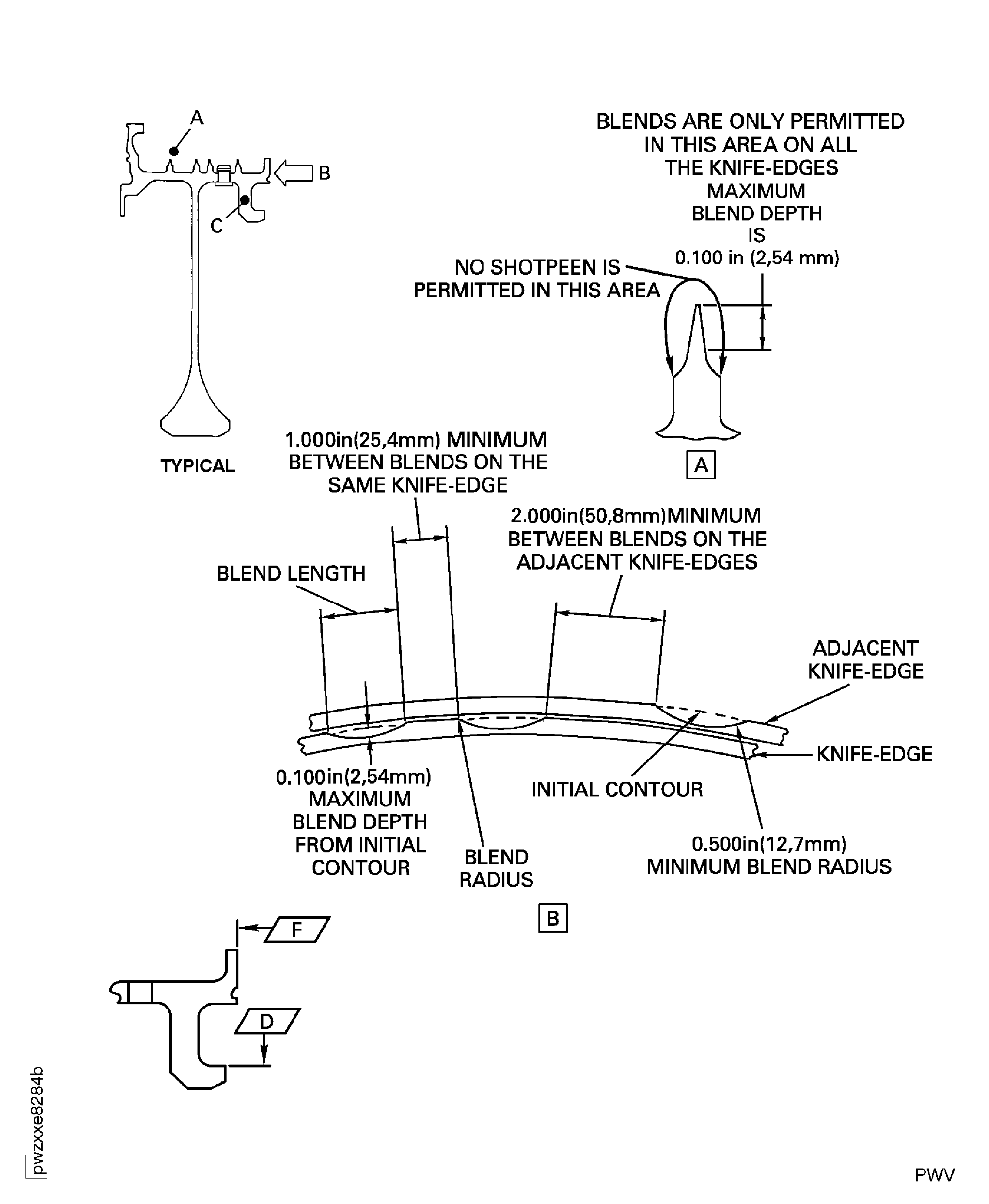 Repair Details and Dimensions