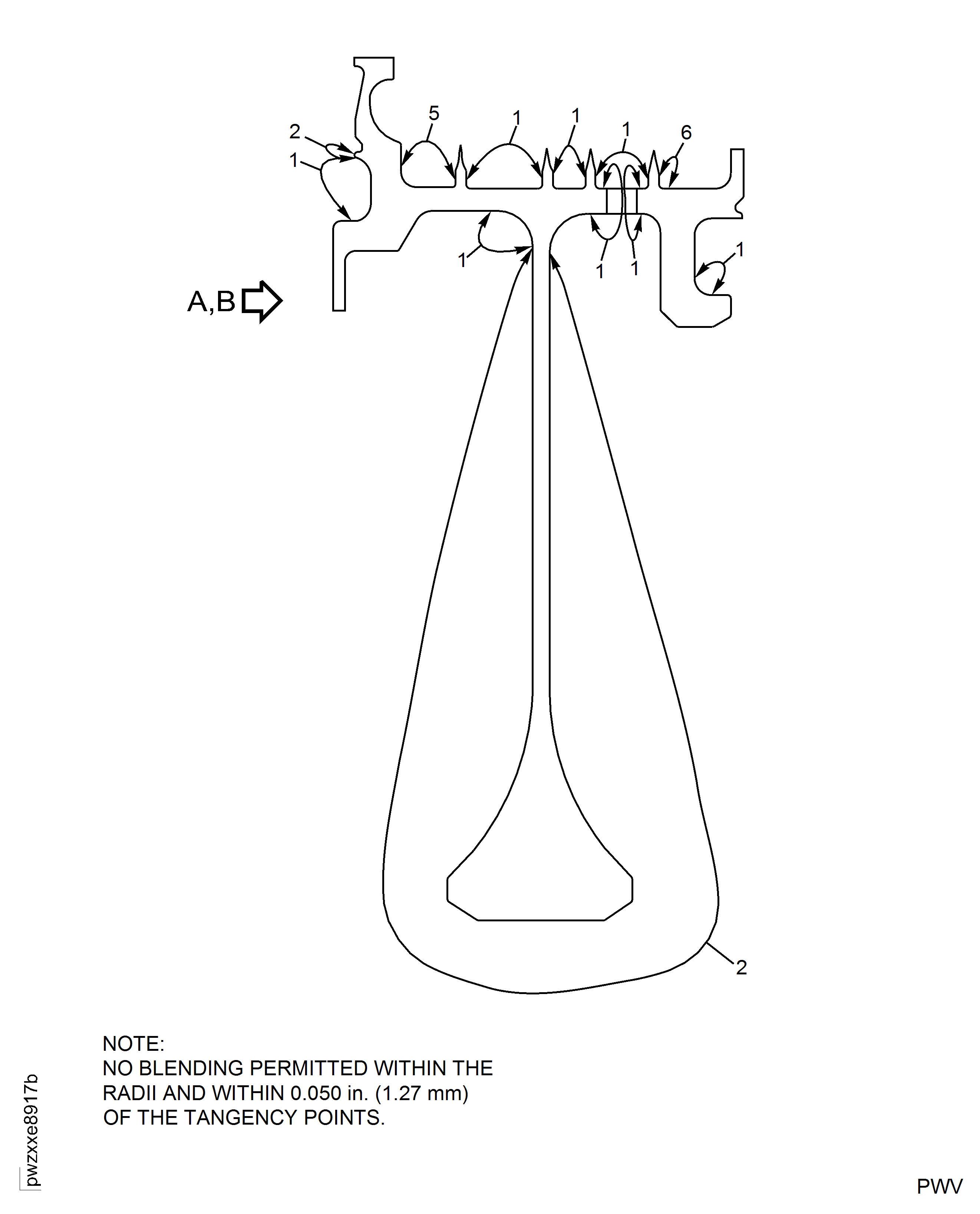 Repair Locations And Details For PN 2A4196