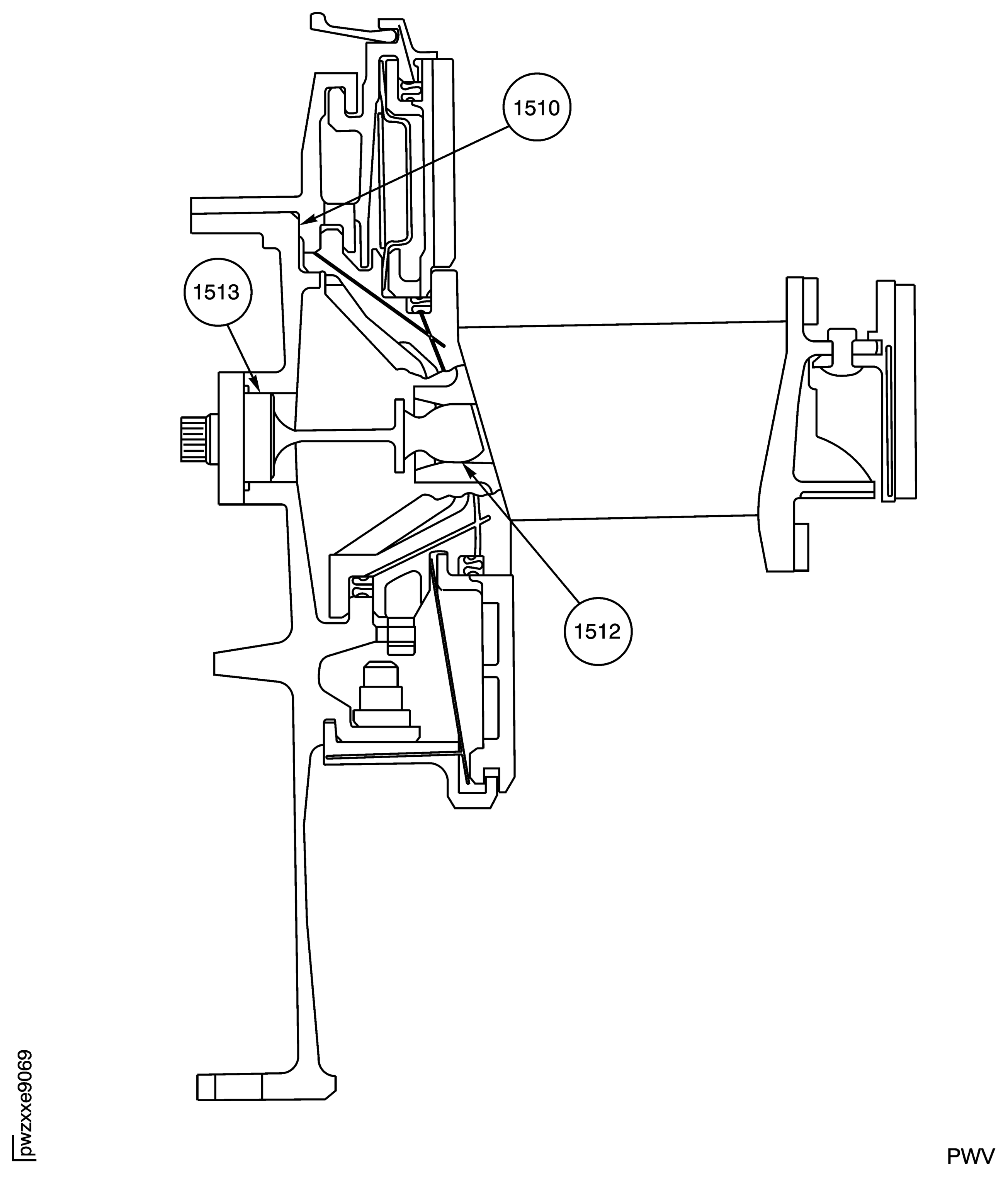 HP Turbine Case and Vane Assembly Fits and Clearances