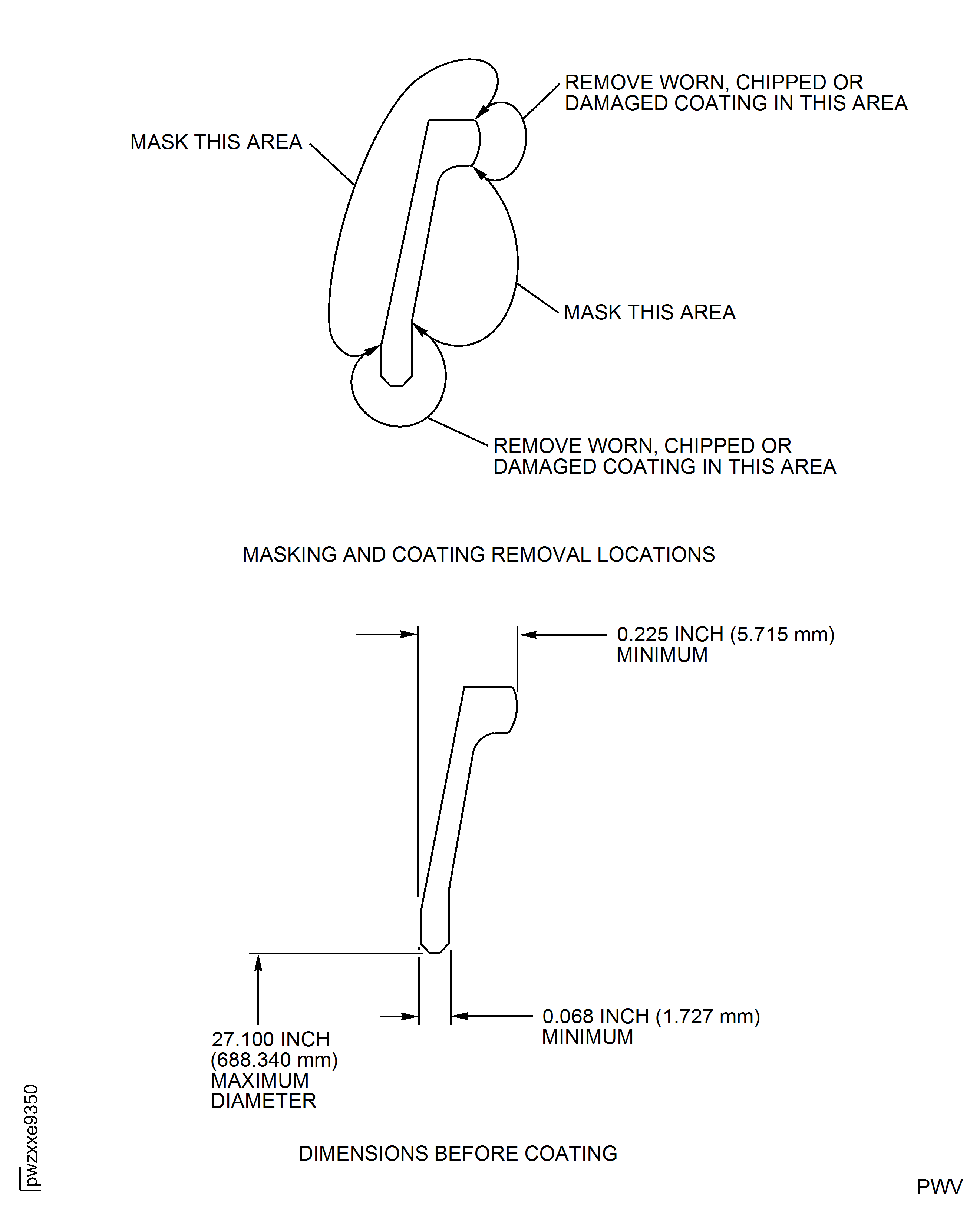 Stage 2 HPT Seal - Before Coating