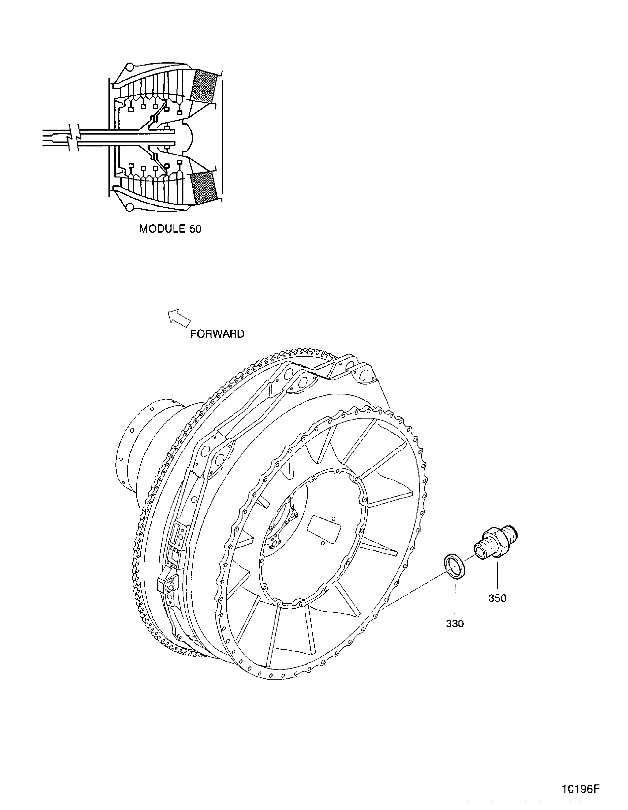 TURBINE EXHAUST CASE ASSEMBLY