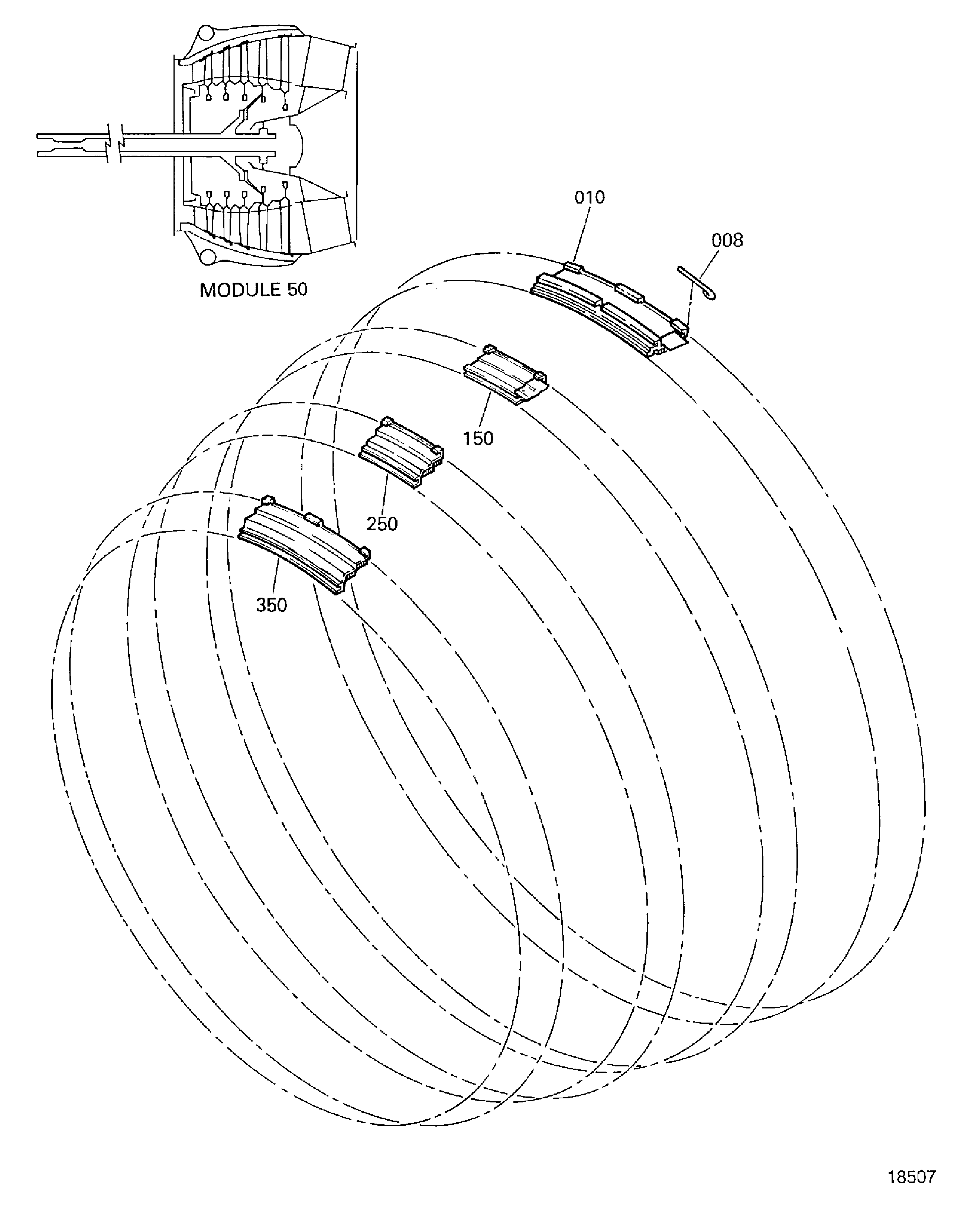 LPT OUTER STATIC SEALS