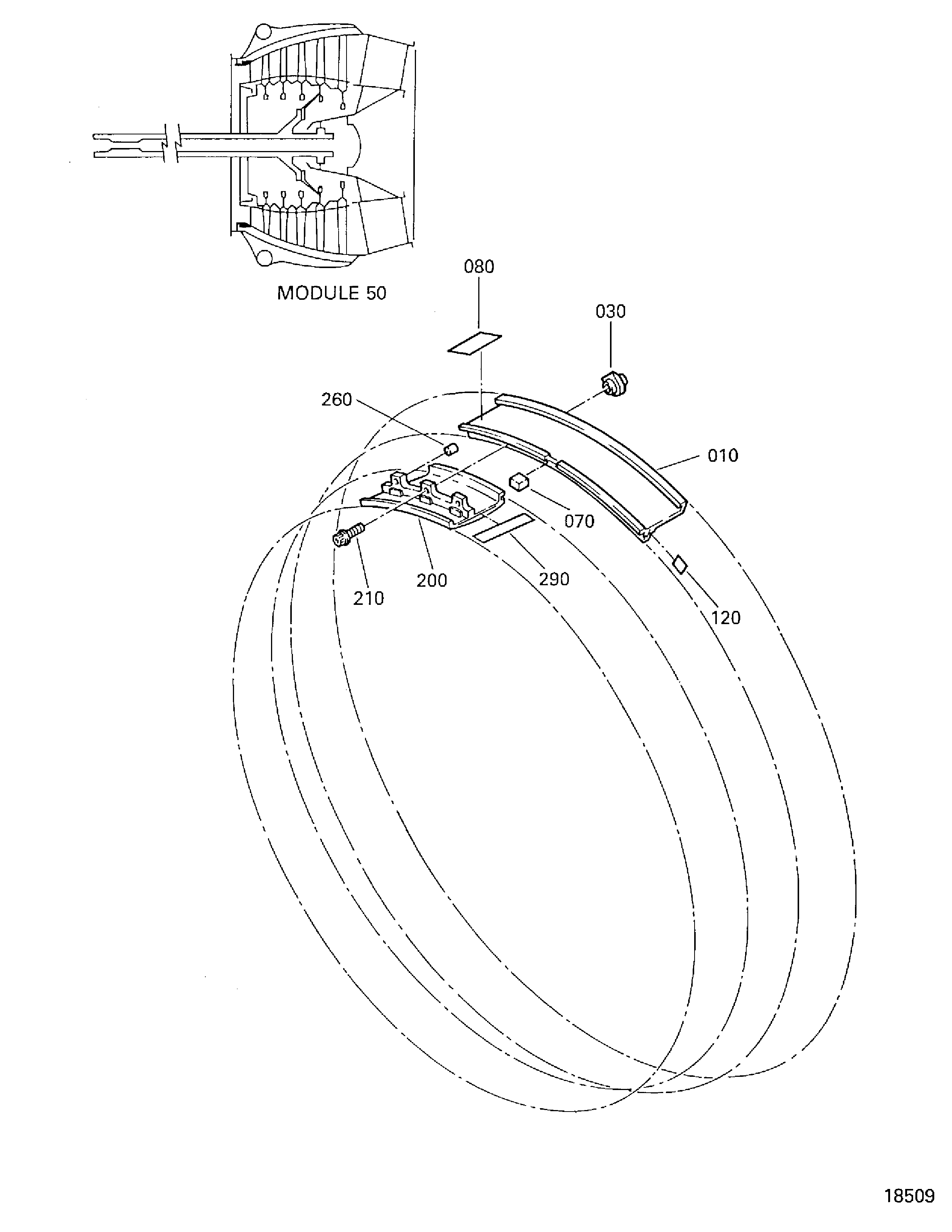 LPT DUCT DIFFUSOR