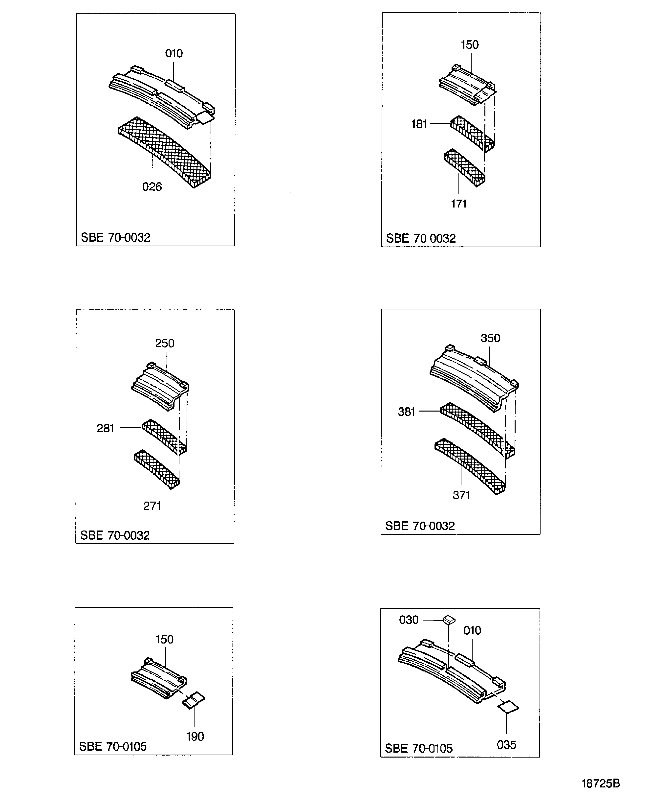 LPT OUTER STATIC SEALS