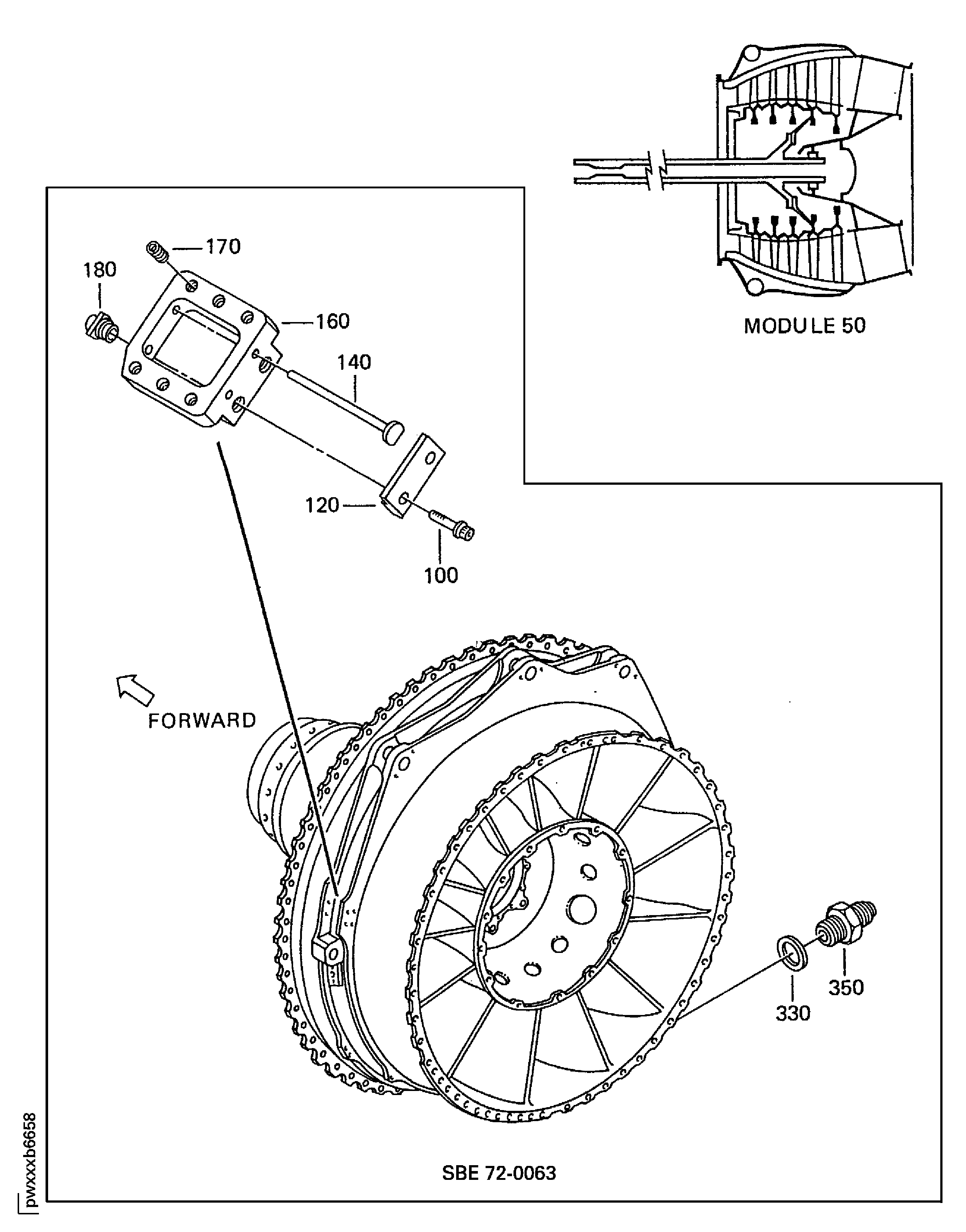 TURBINE EXHAUST CASE ASSEMBLY