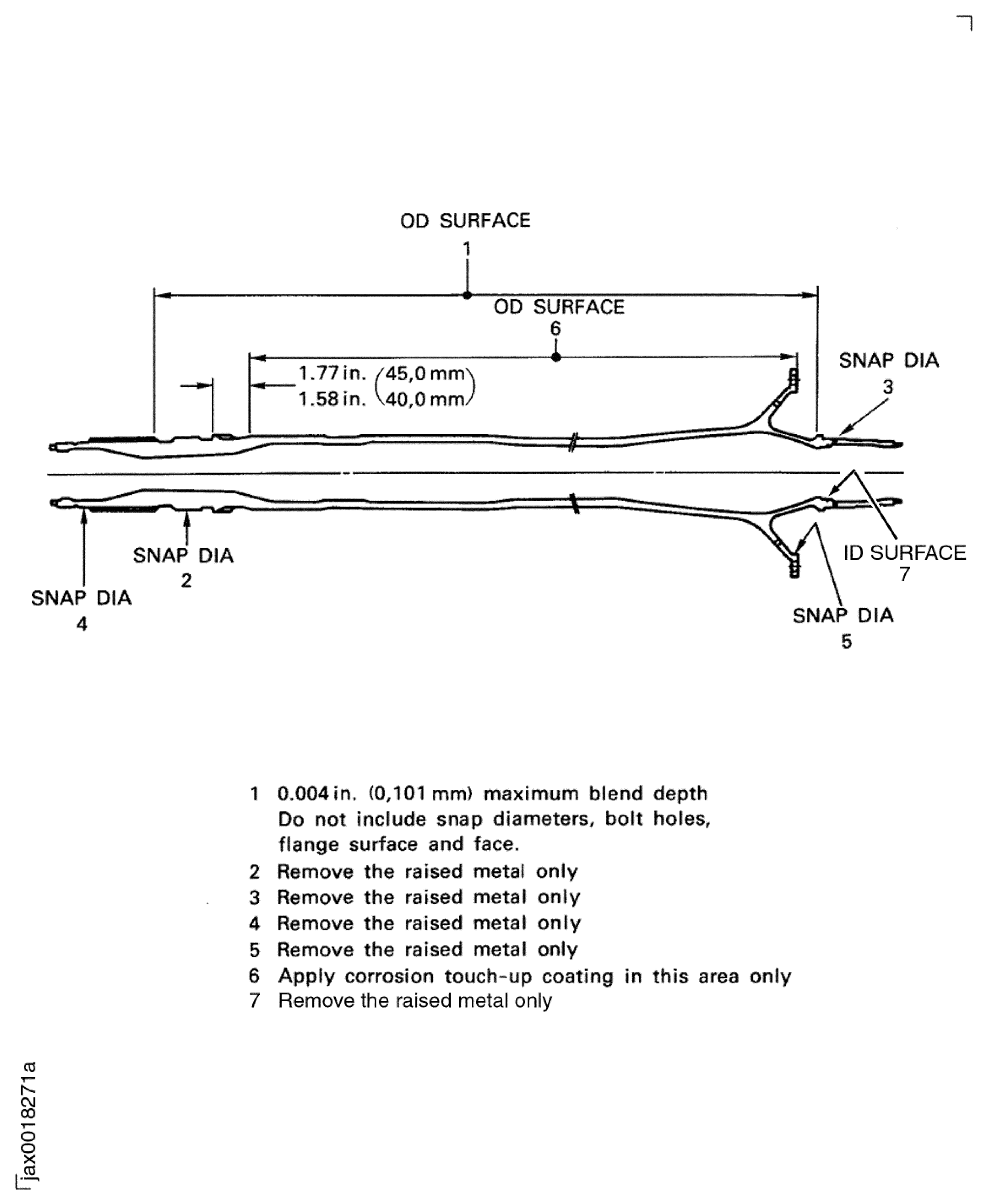 Repair Details and Dimensions