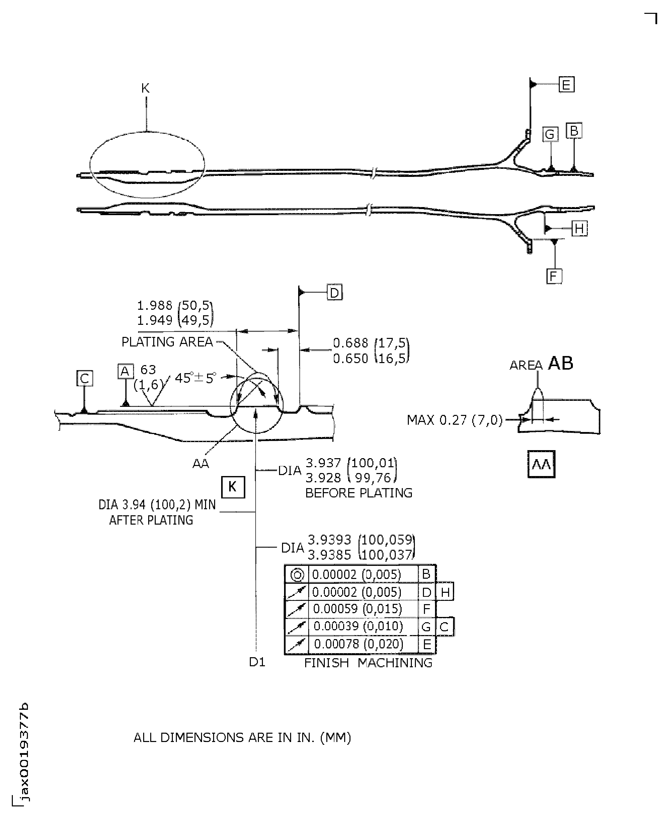 Repair Details and Dimensions