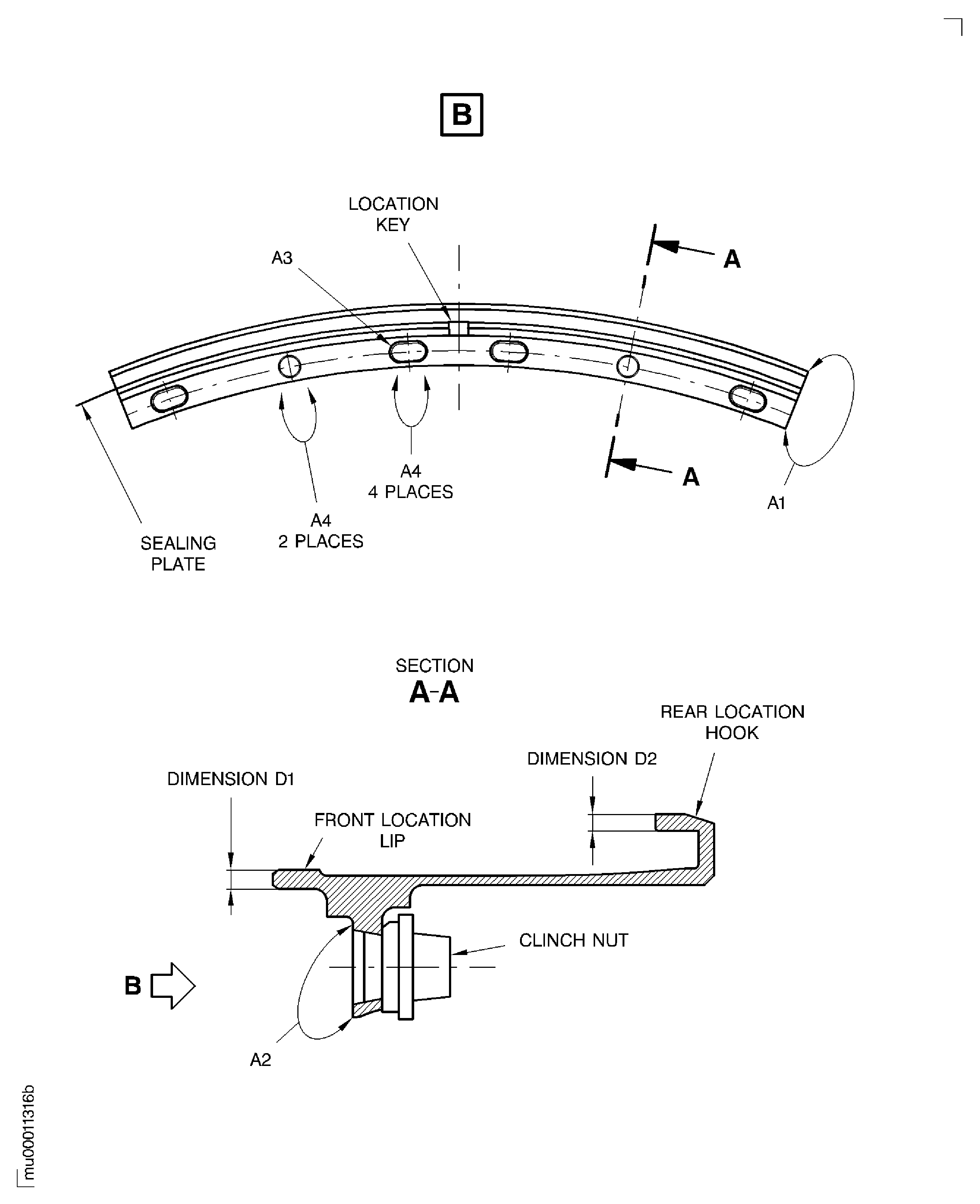 Examine the Outer Diffuser Support Assembly