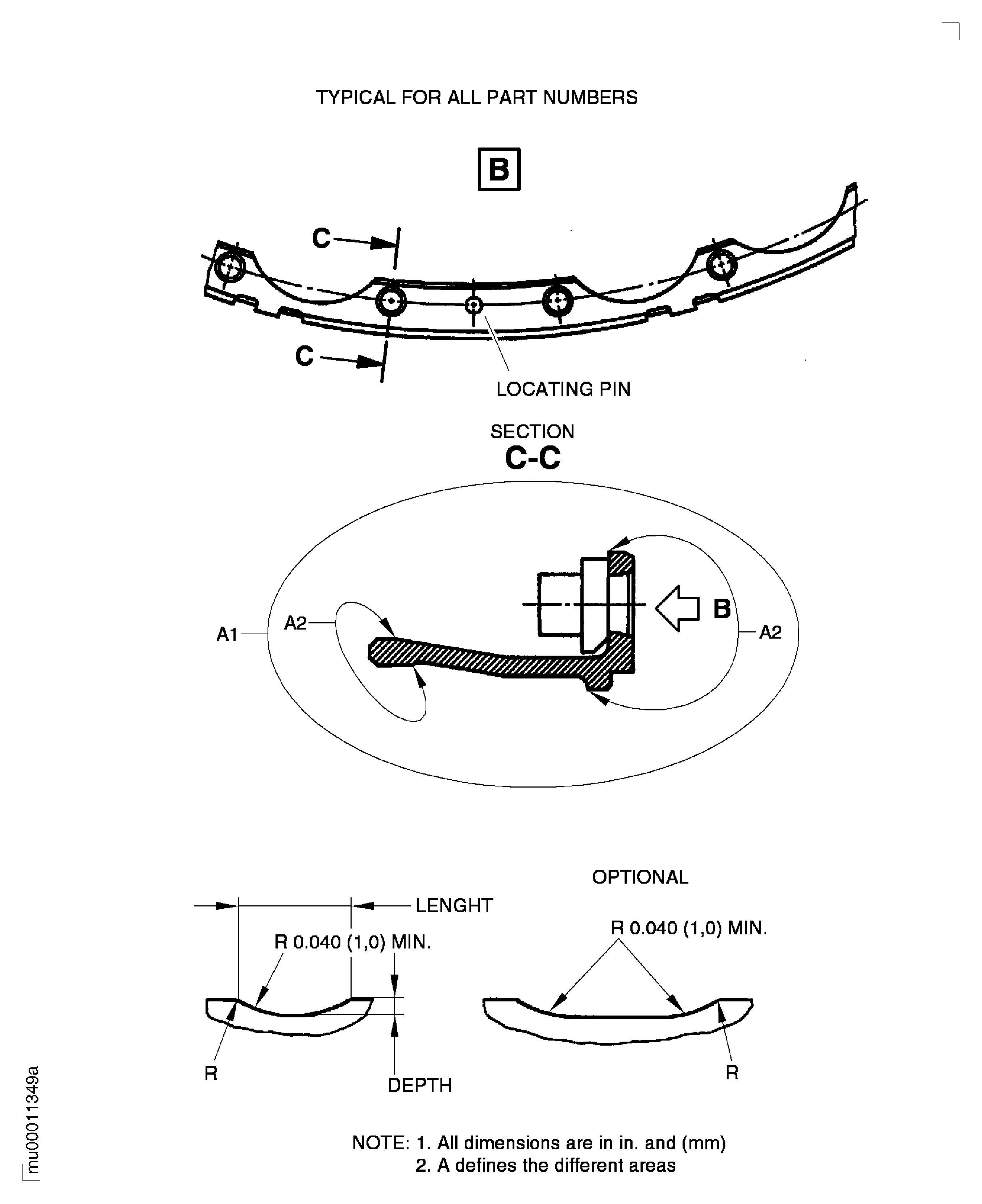 Repair Details and Dimensions