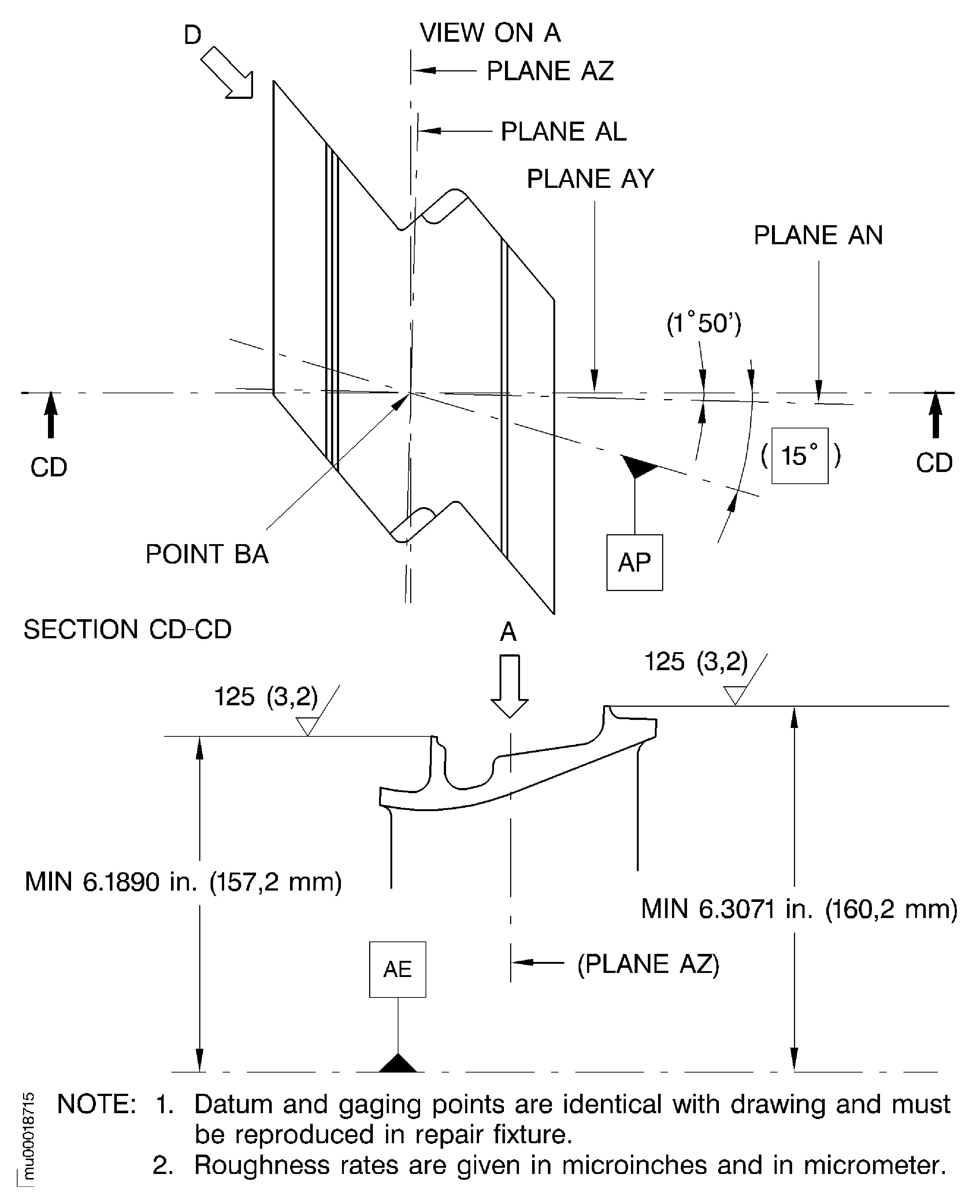 Weld build-up the knife edge seals of the stage 4 turbine blade