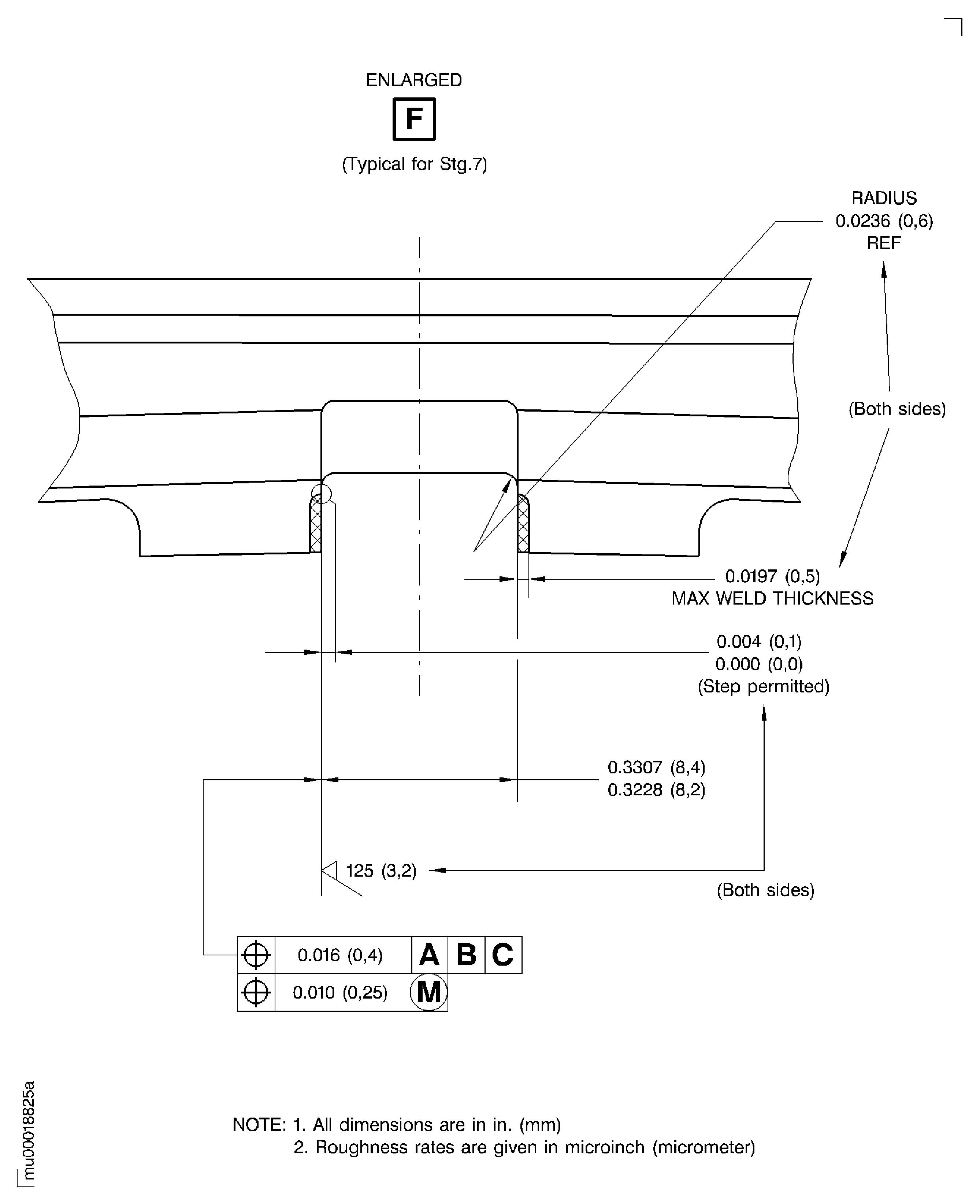 LP turbine case anti rotation slots after weld repair